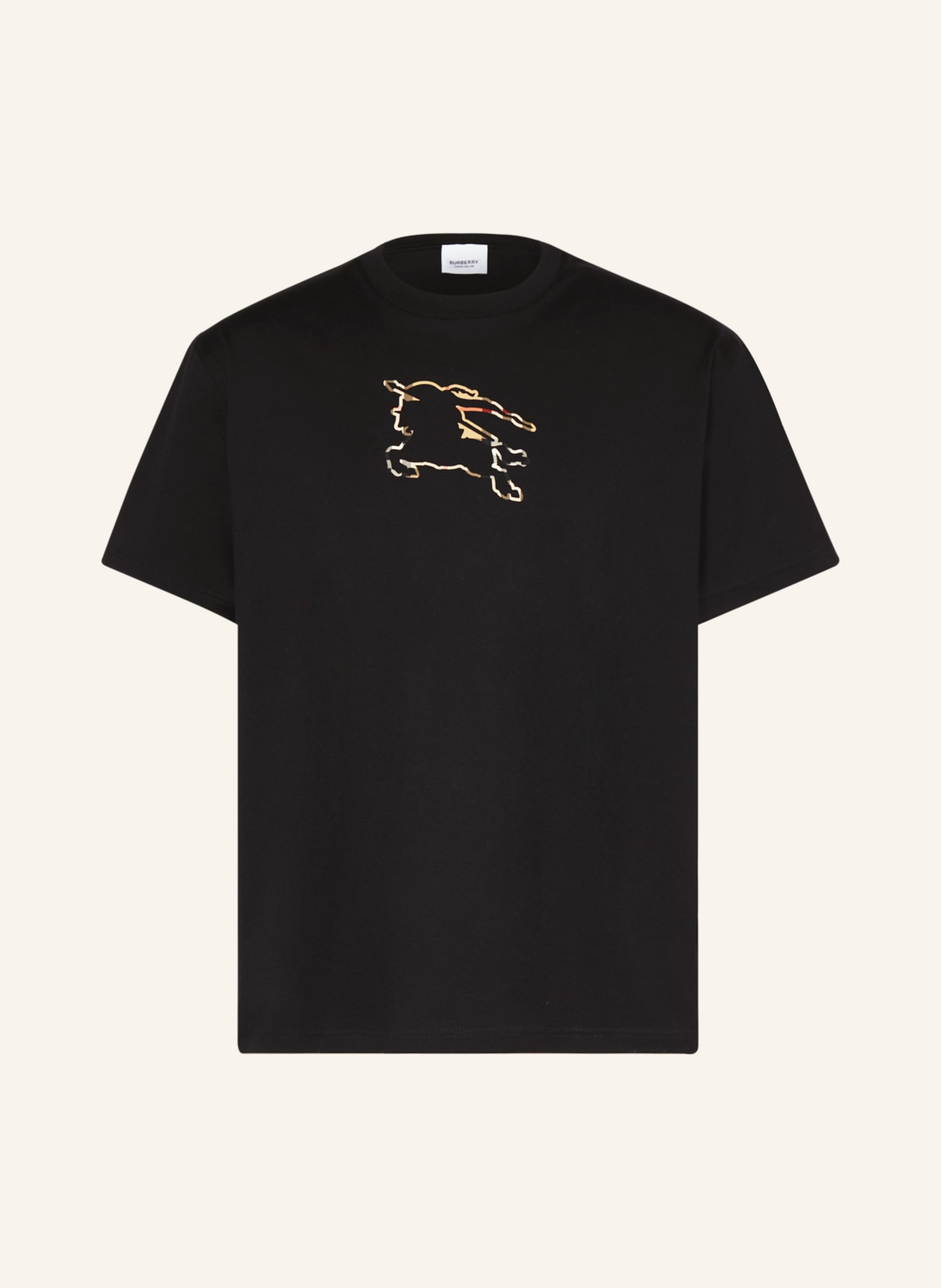 BURBERRY T-shirt PADBURY, Color: BLACK (Image 1)