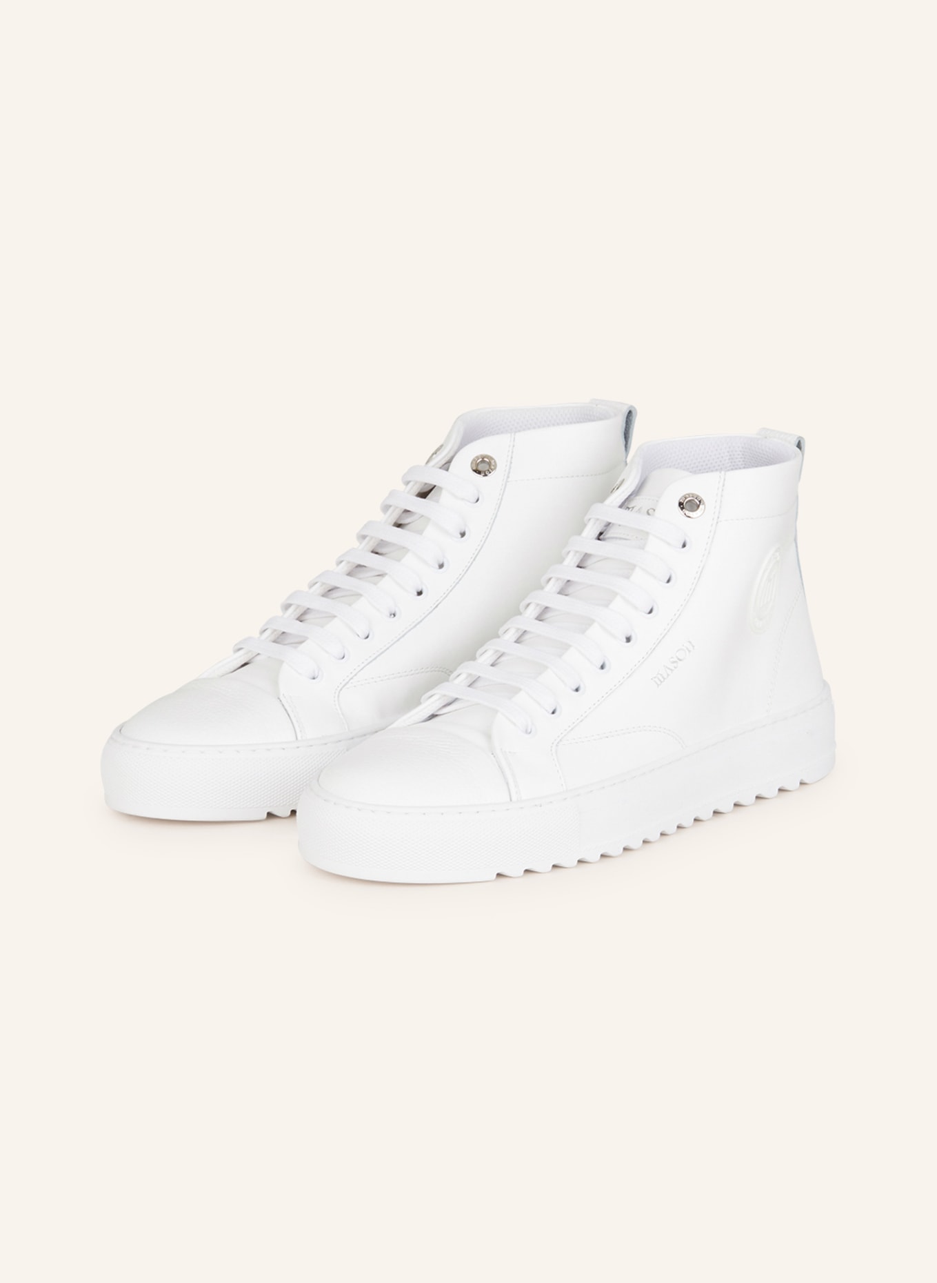 MASON GARMENTS High-top sneakers ASTRO, Color: WHITE (Image 1)