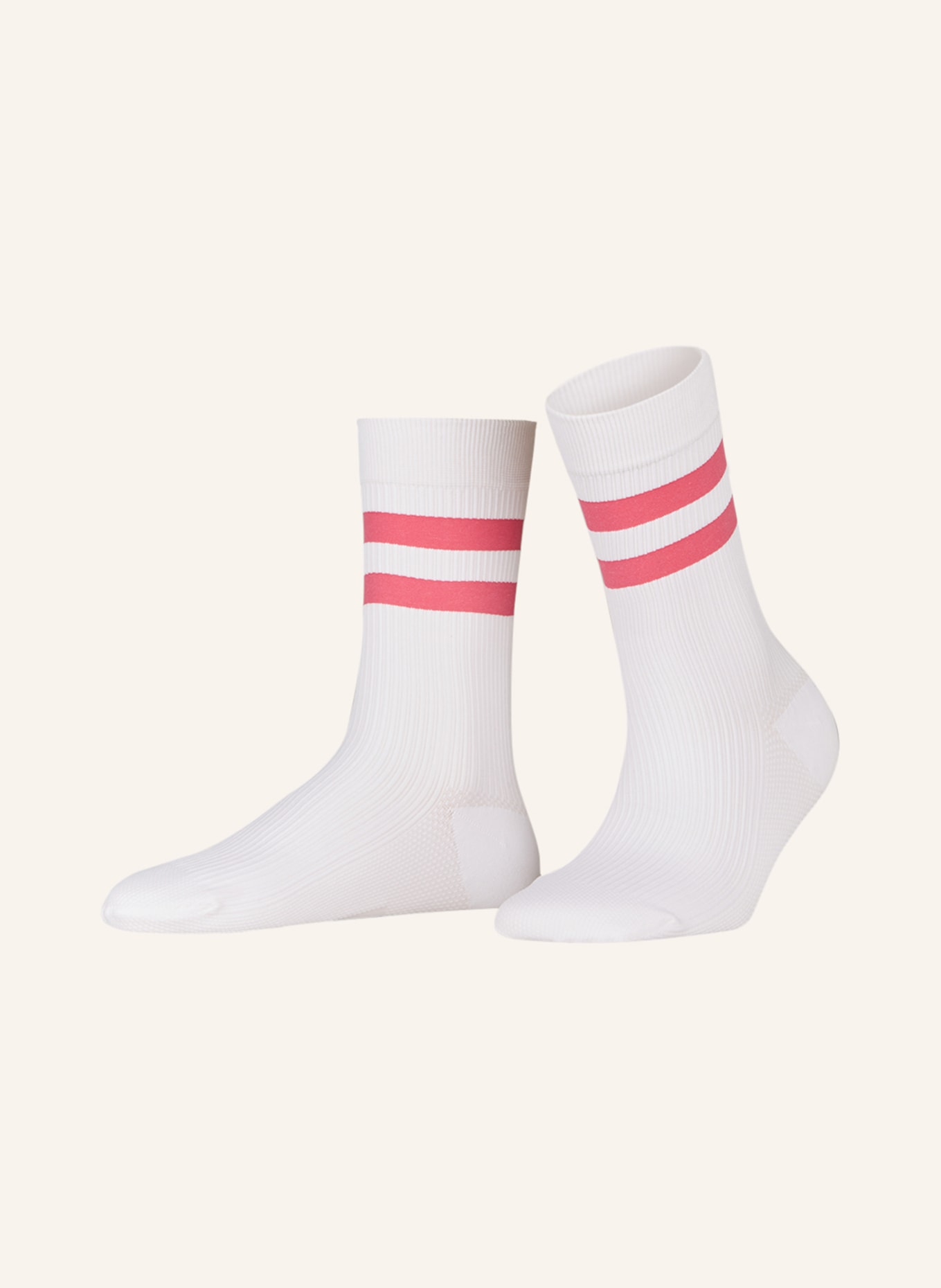 ITEM m6 Socken CONSCIOUS COTTON, Farbe: WEISS/ PINK (Bild 1)