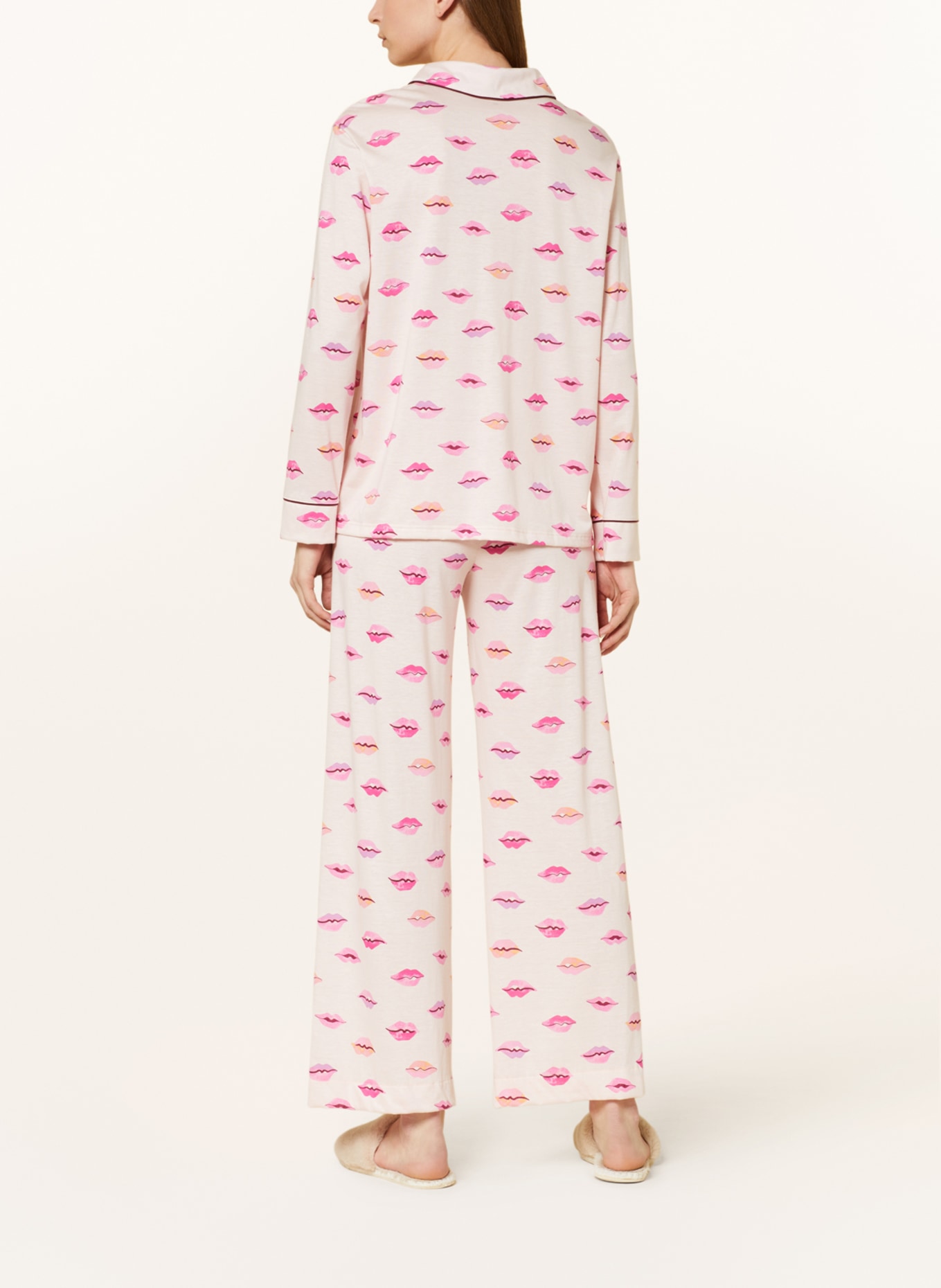 CALIDA Pajama shirt FAVOURITES KISS, Color: PINK (Image 3)