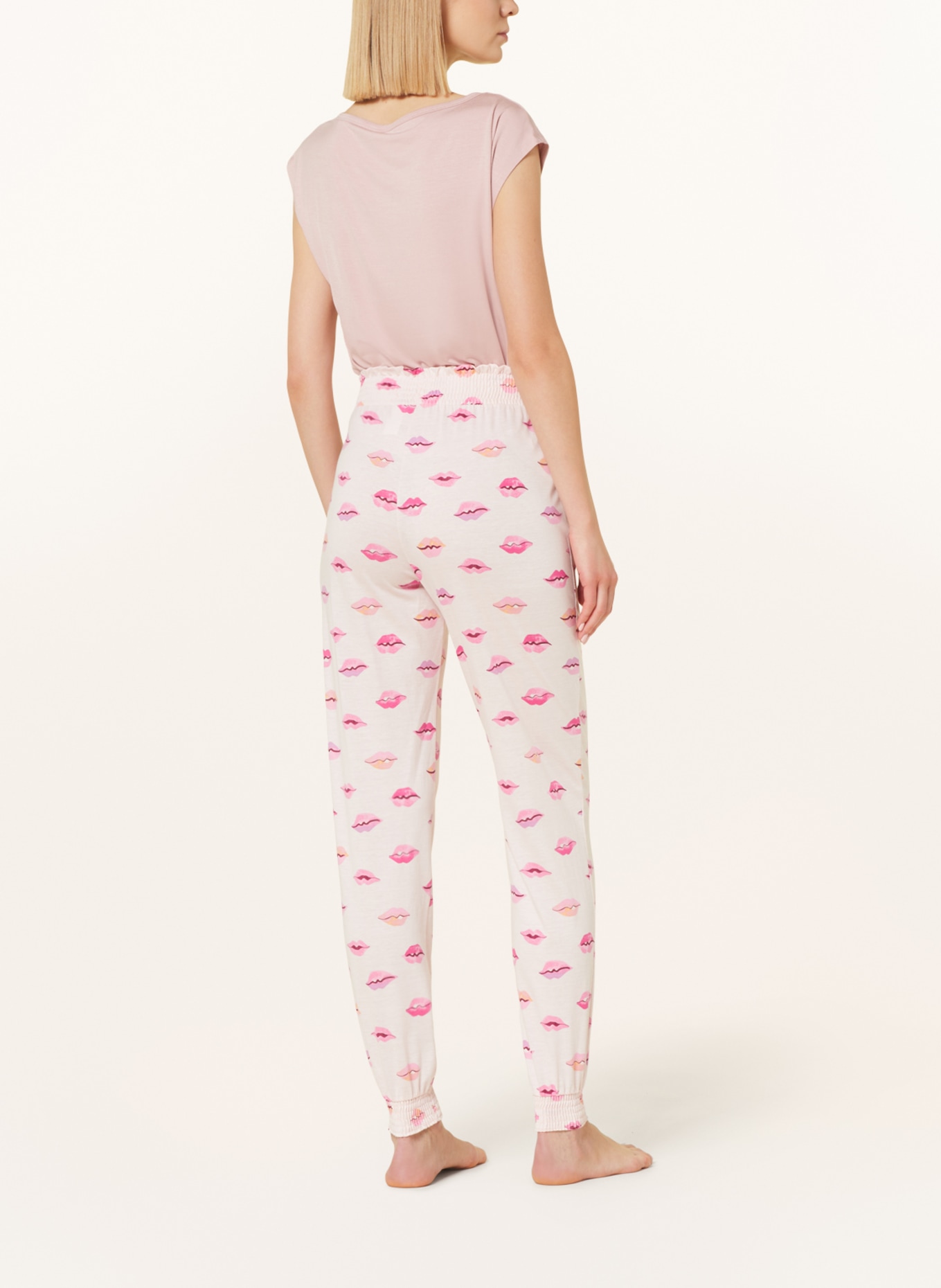 CALIDA Pajama pants FAVOURITES KISS, Color: LIGHT PINK/ PINK (Image 3)