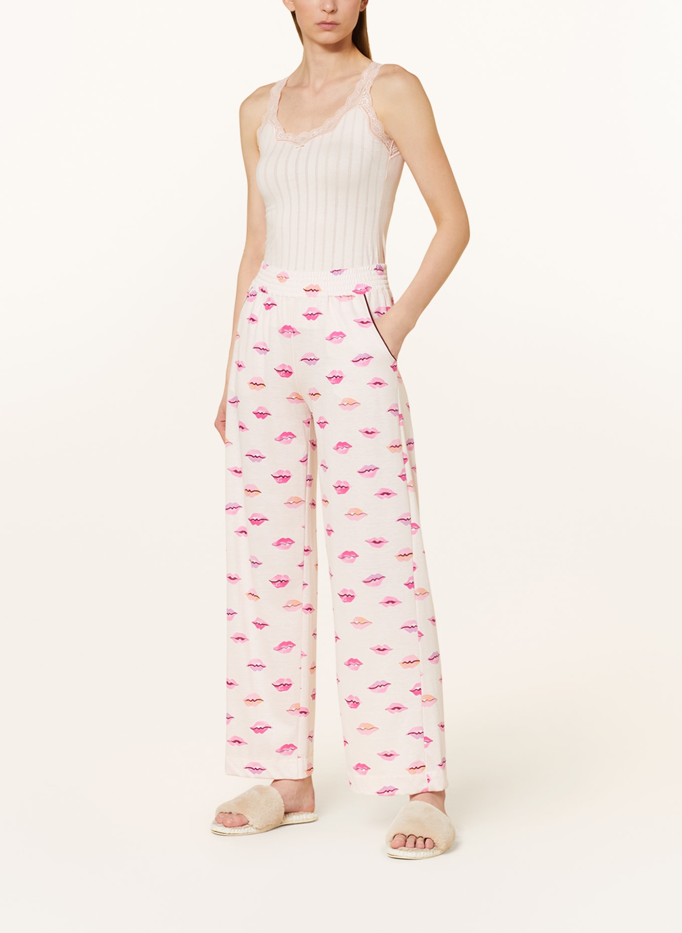 CALIDA Pajama pants FAVOURITES KISS, Color: PINK (Image 2)