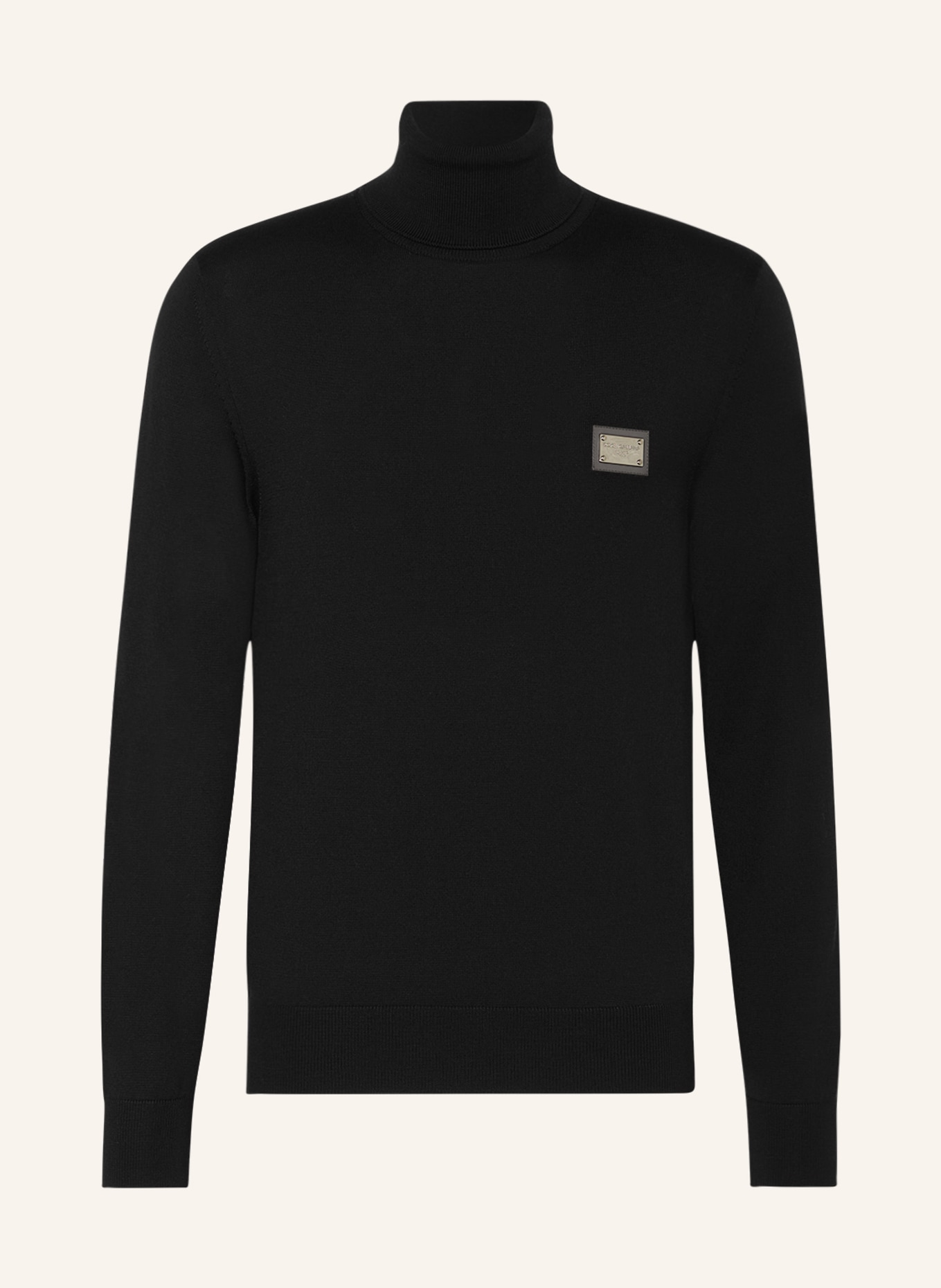 DOLCE & GABBANA Turtleneck sweater, Color: BLACK (Image 1)