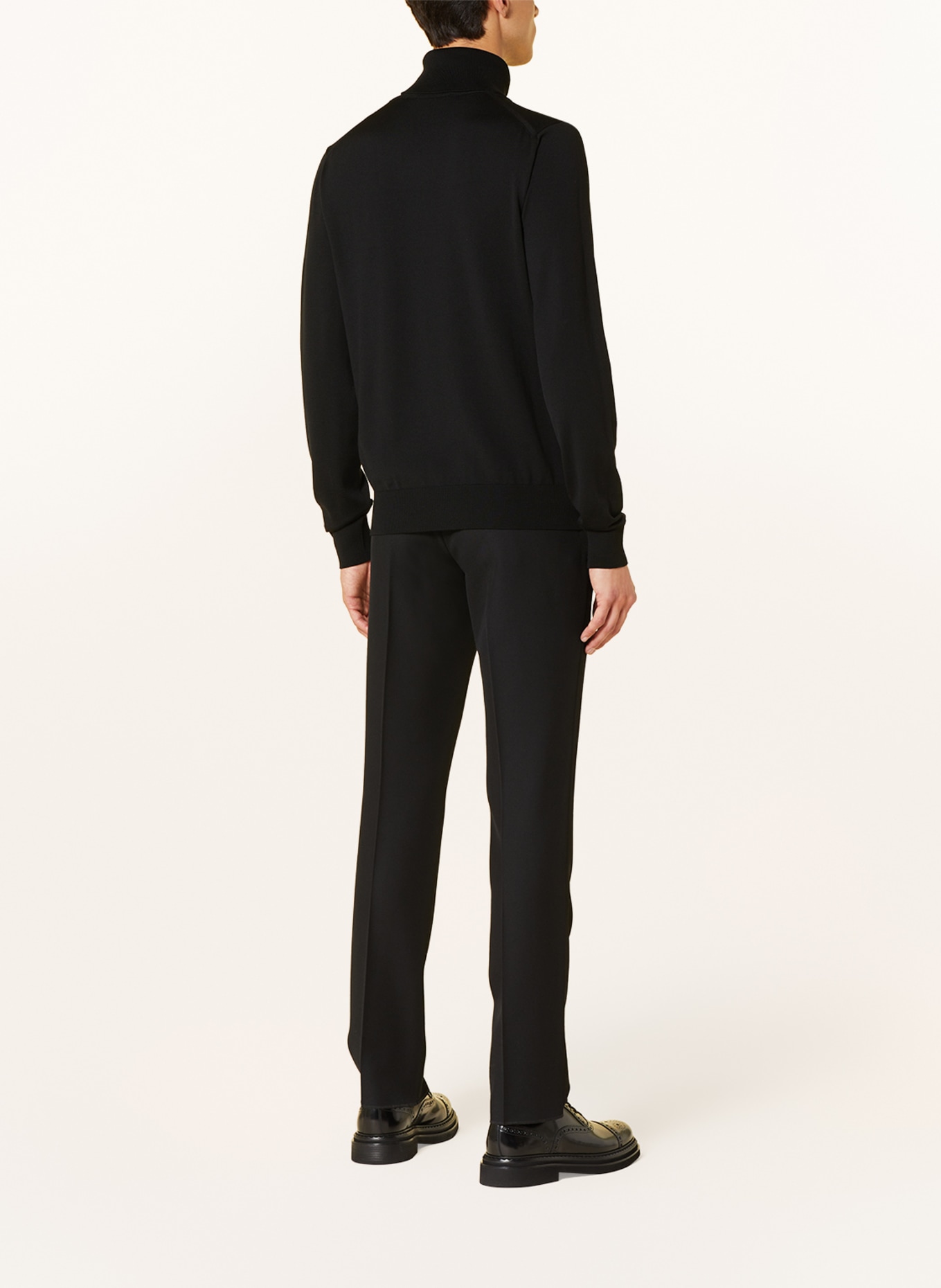 DOLCE & GABBANA Turtleneck sweater, Color: BLACK (Image 3)