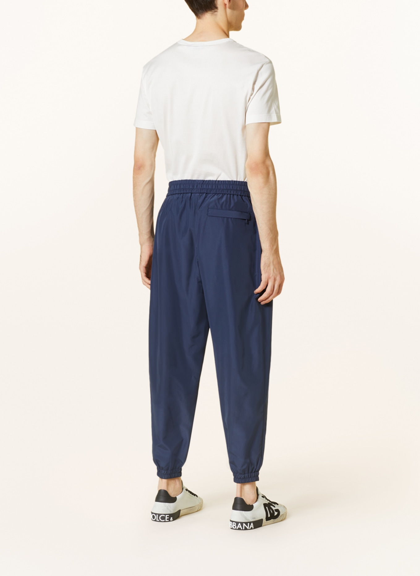 DOLCE & GABBANA Pants in jogger style, Color: DARK BLUE (Image 3)