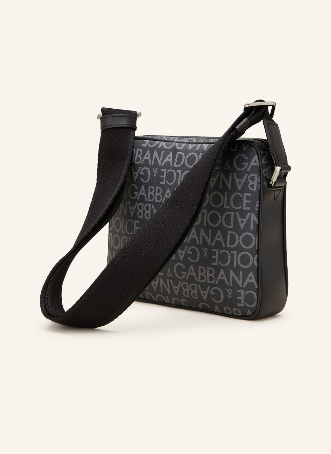 DOLCE & GABBANA Crossbody bag, Color: BLACK/ GRAY (Image 2)