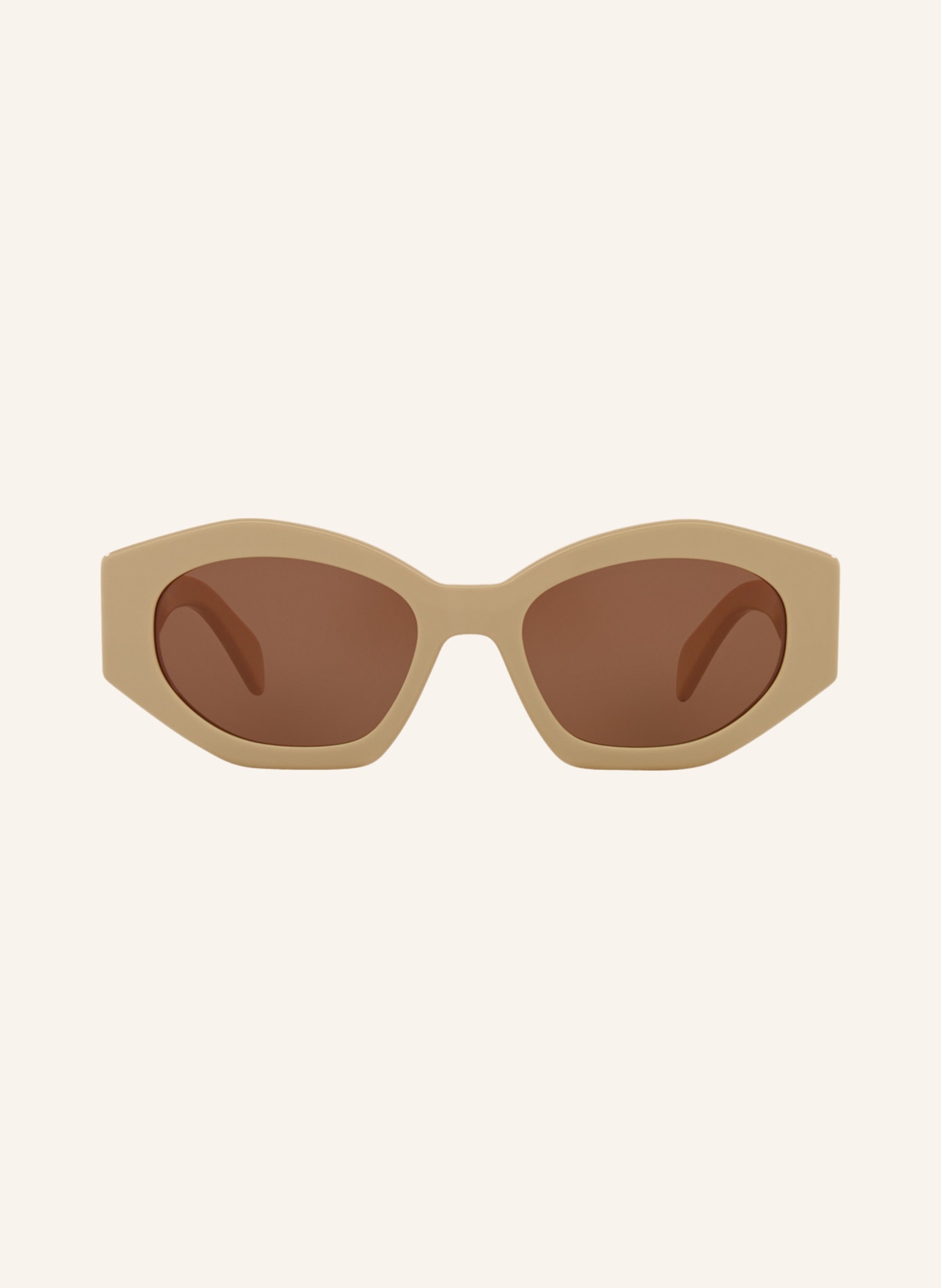 CELINE Sunglasses CL40238U, Color: 1100D1 - BEIGE/ BROWN (Image 2)