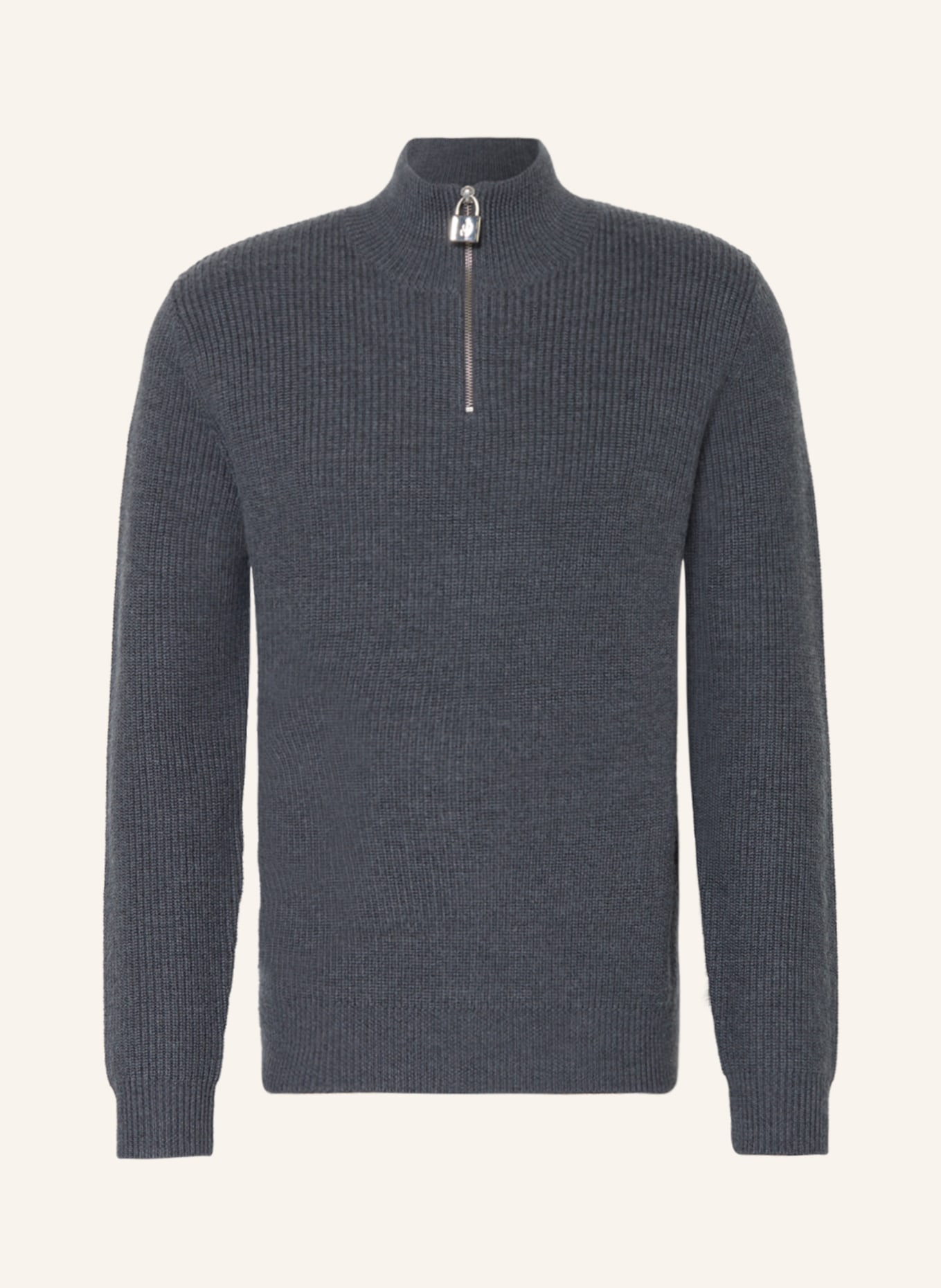 JW ANDERSON Half-zip sweater, Color: GRAY (Image 1)