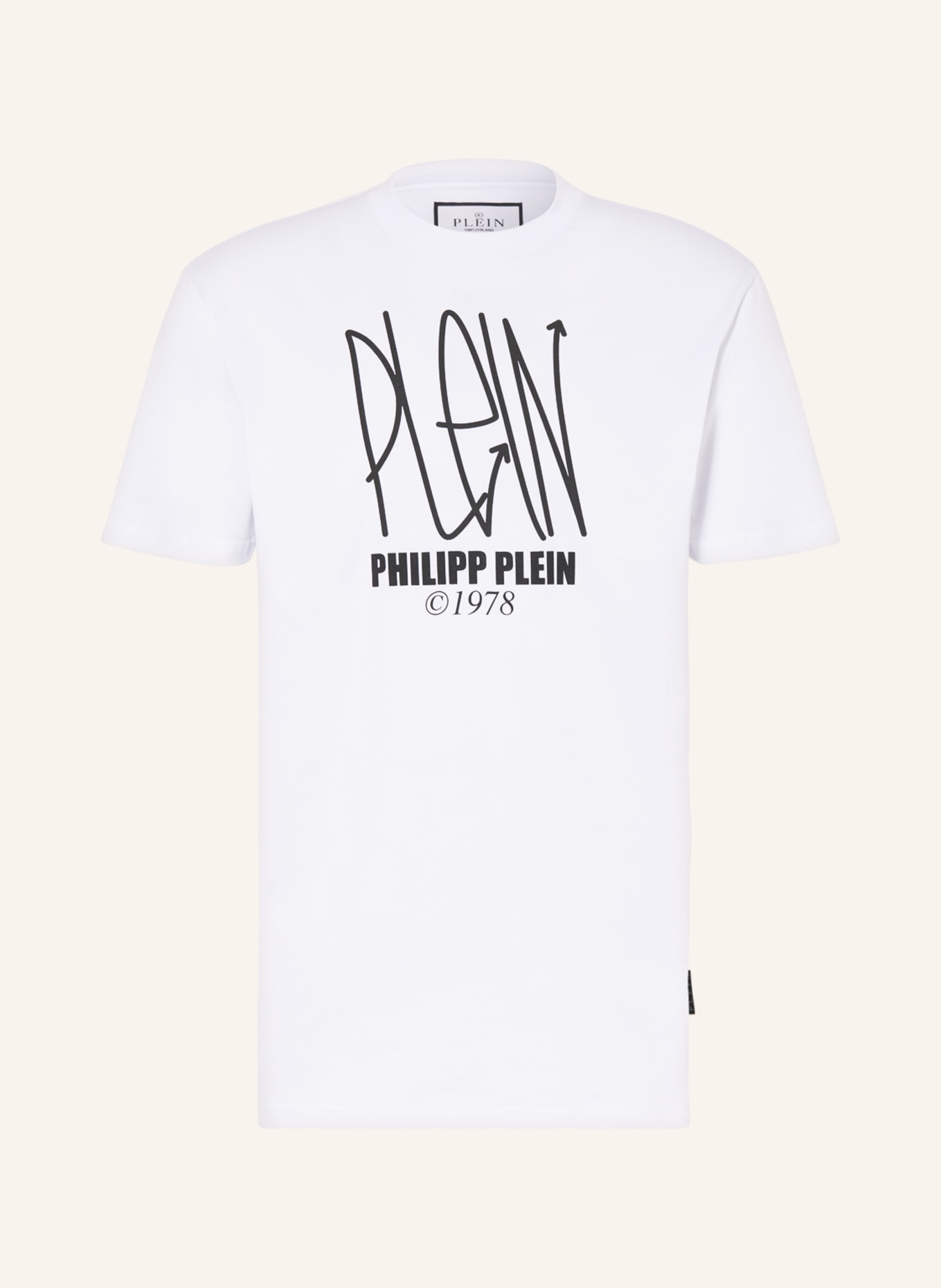 PHILIPP PLEIN T-Shirt, Farbe: WEISS (Bild 1)