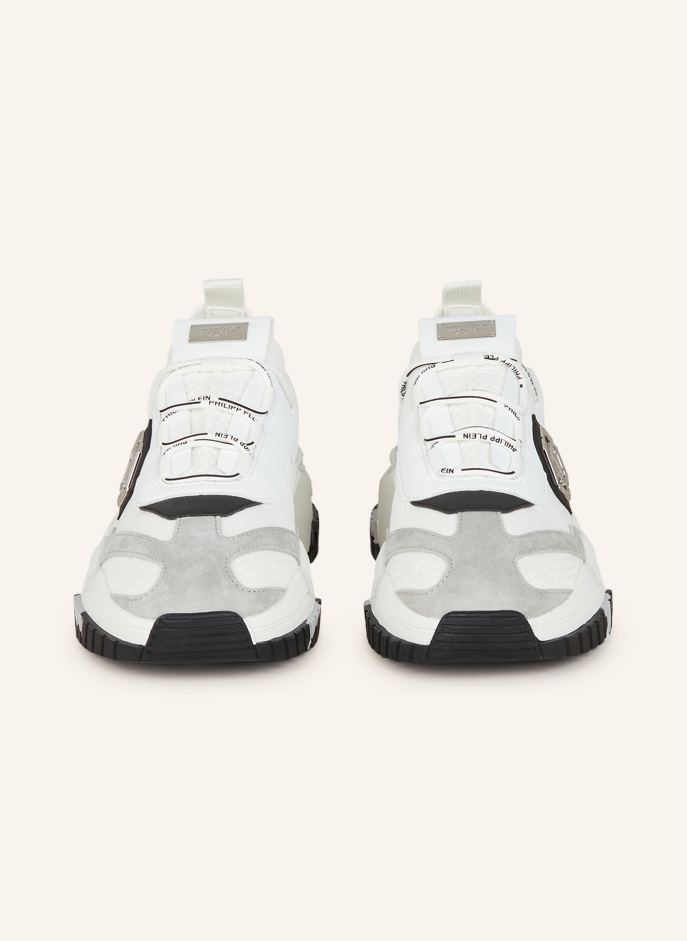 PHILIPP PLEIN Sneakers PREDATOR, Color: WHITE/ BLACK (Image 3)