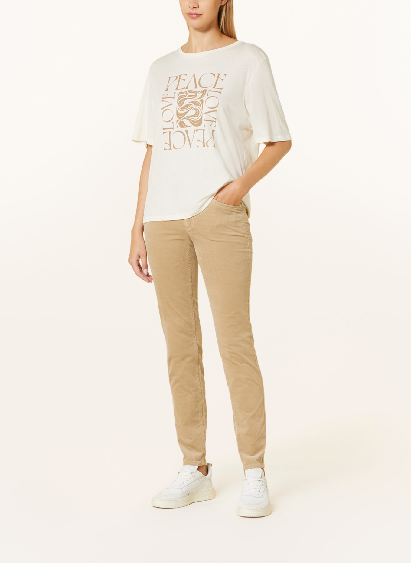Marc O'Polo Trousers slim fit, Color: BEIGE (Image 2)