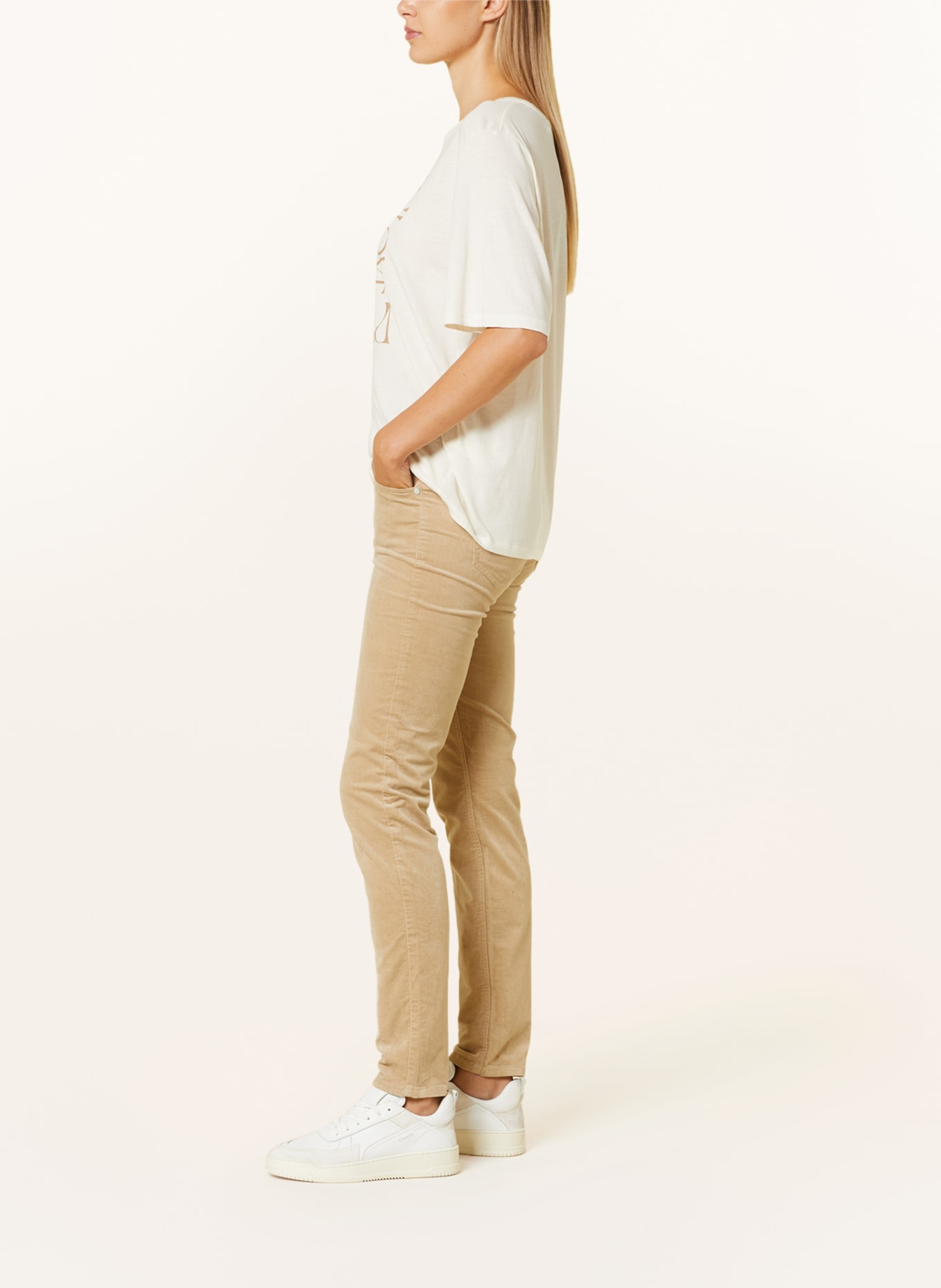 Marc O'Polo Trousers slim fit, Color: BEIGE (Image 4)