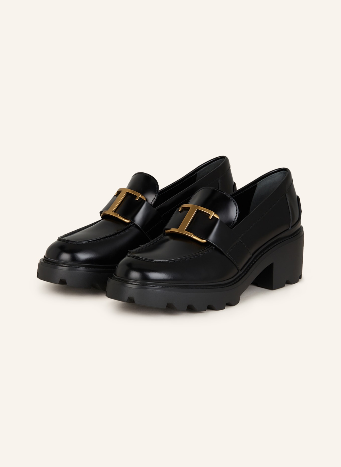 TOD'S Loafers, Color: BLACK (Image 1)