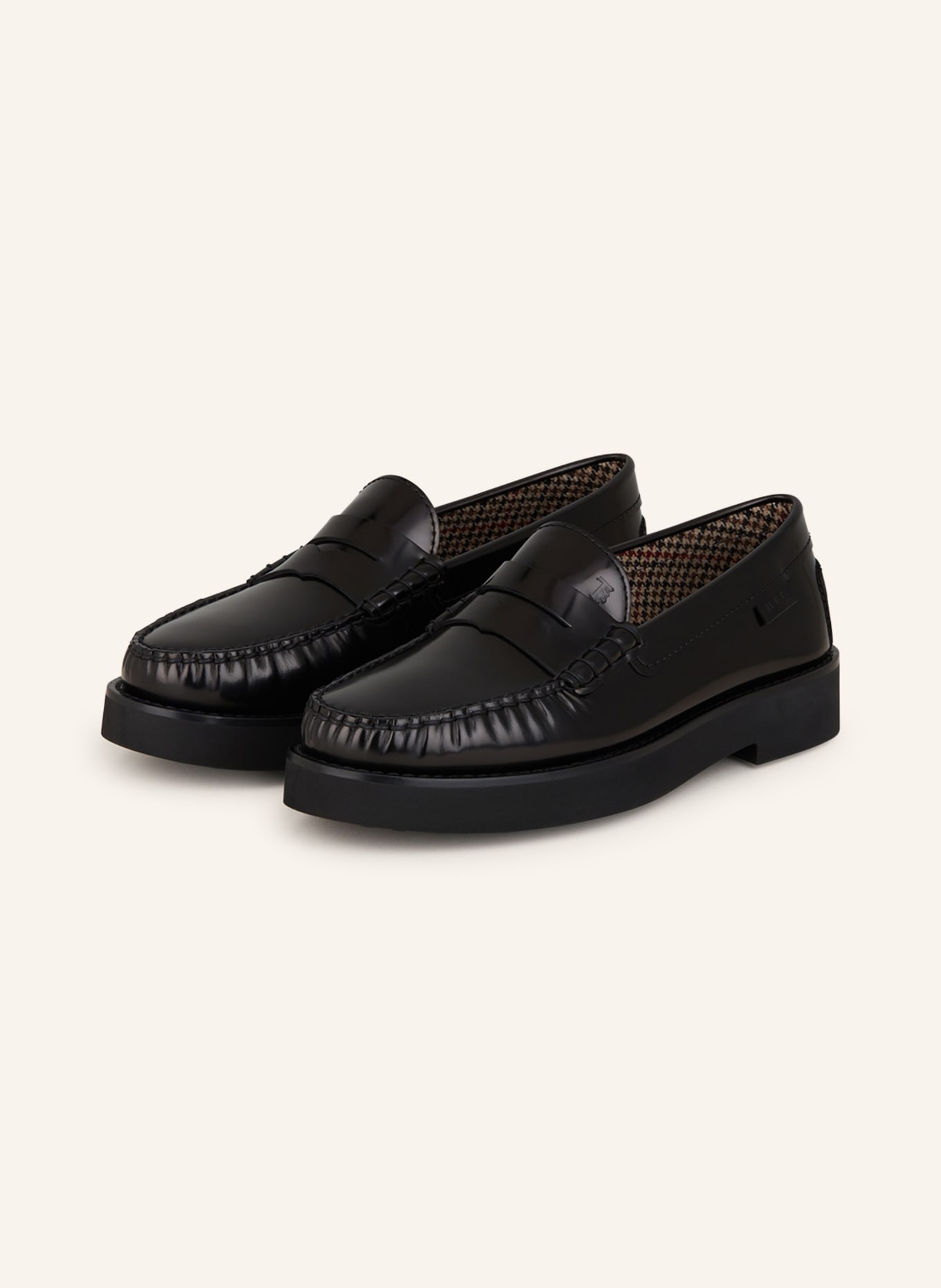 TOD'S Penny loafers, Kolor: CZARNY (Obrazek 1)