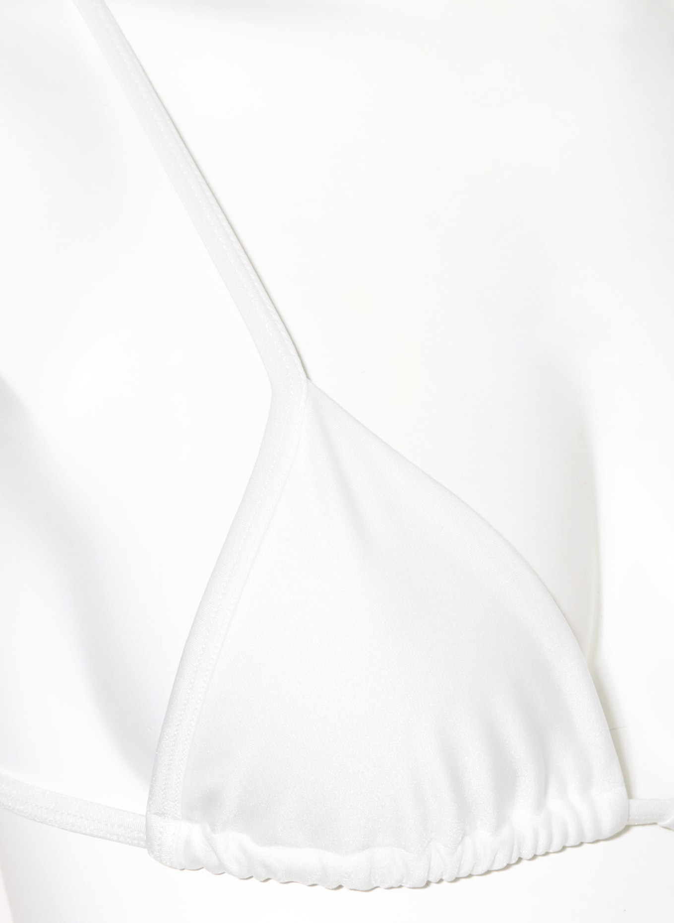 JANTHEE Berlin Triangle bikini top ZORAH, Color: WHITE (Image 4)