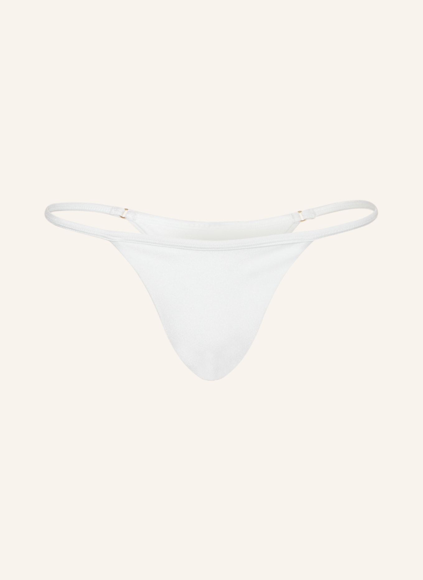 JANTHEE Berlin Triangle bikini bottoms SHEELA, Color: WHITE (Image 1)