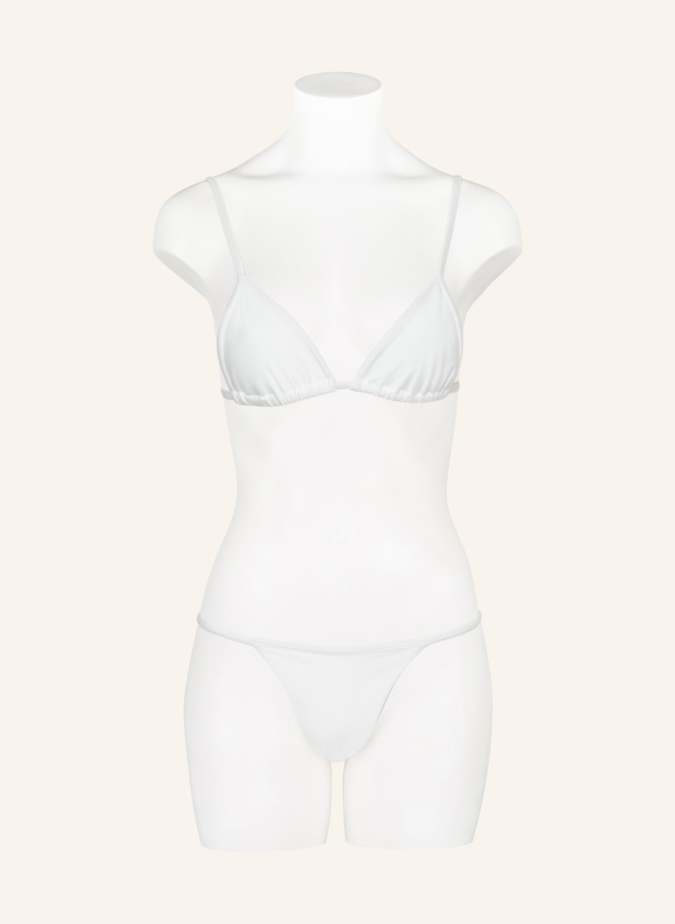 JANTHEE Berlin Triangle bikini bottoms SHEELA, Color: WHITE (Image 2)