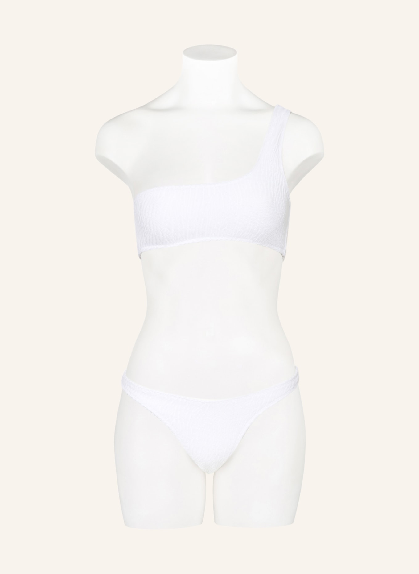 JANTHEE Berlin One-shoulder bikini top MIA, Color: WHITE (Image 2)