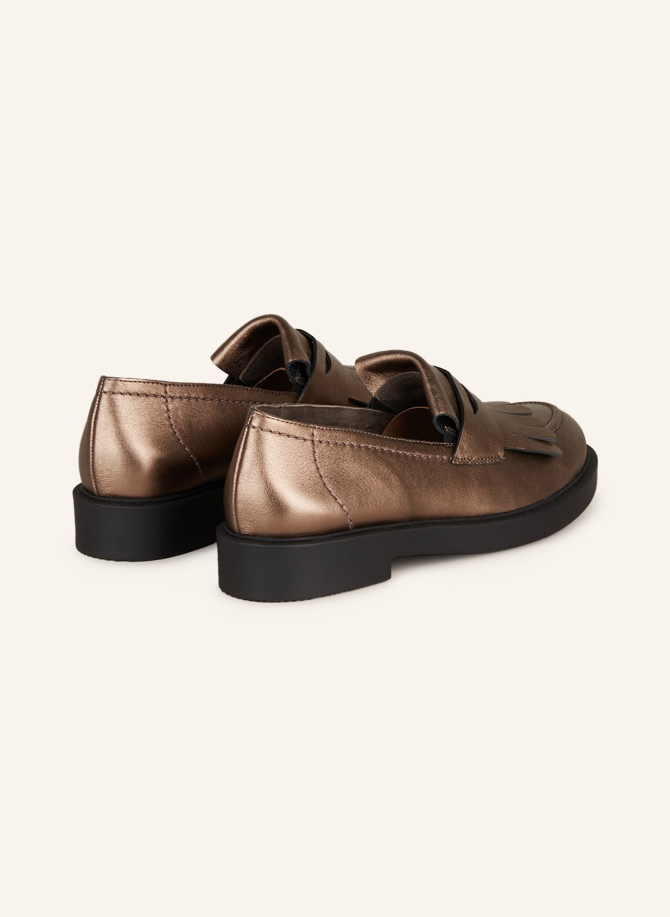 paul green Penny loafers, Color: BROWN (Image 2)