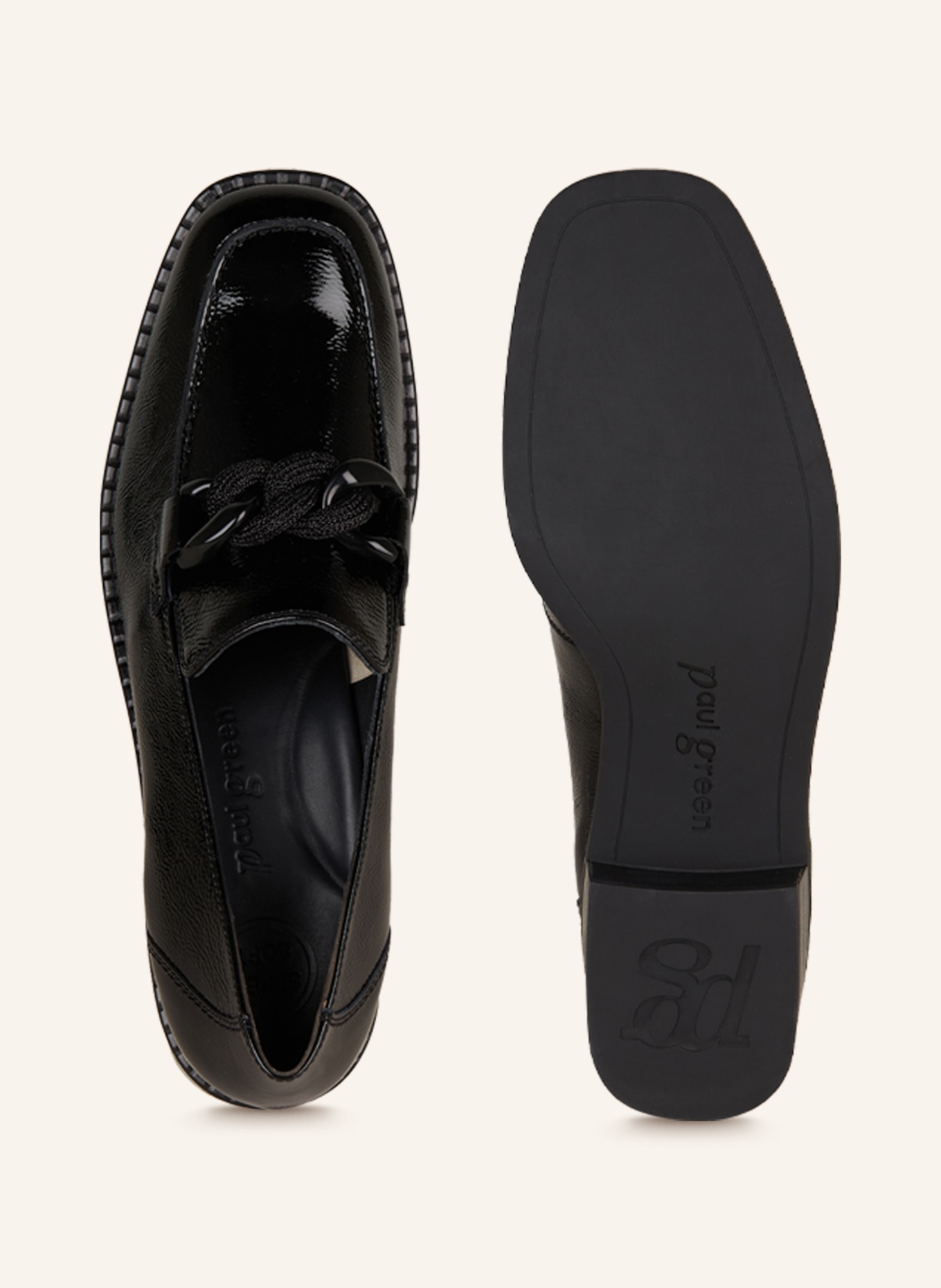 paul green Loafers, Color: BLACK (Image 5)