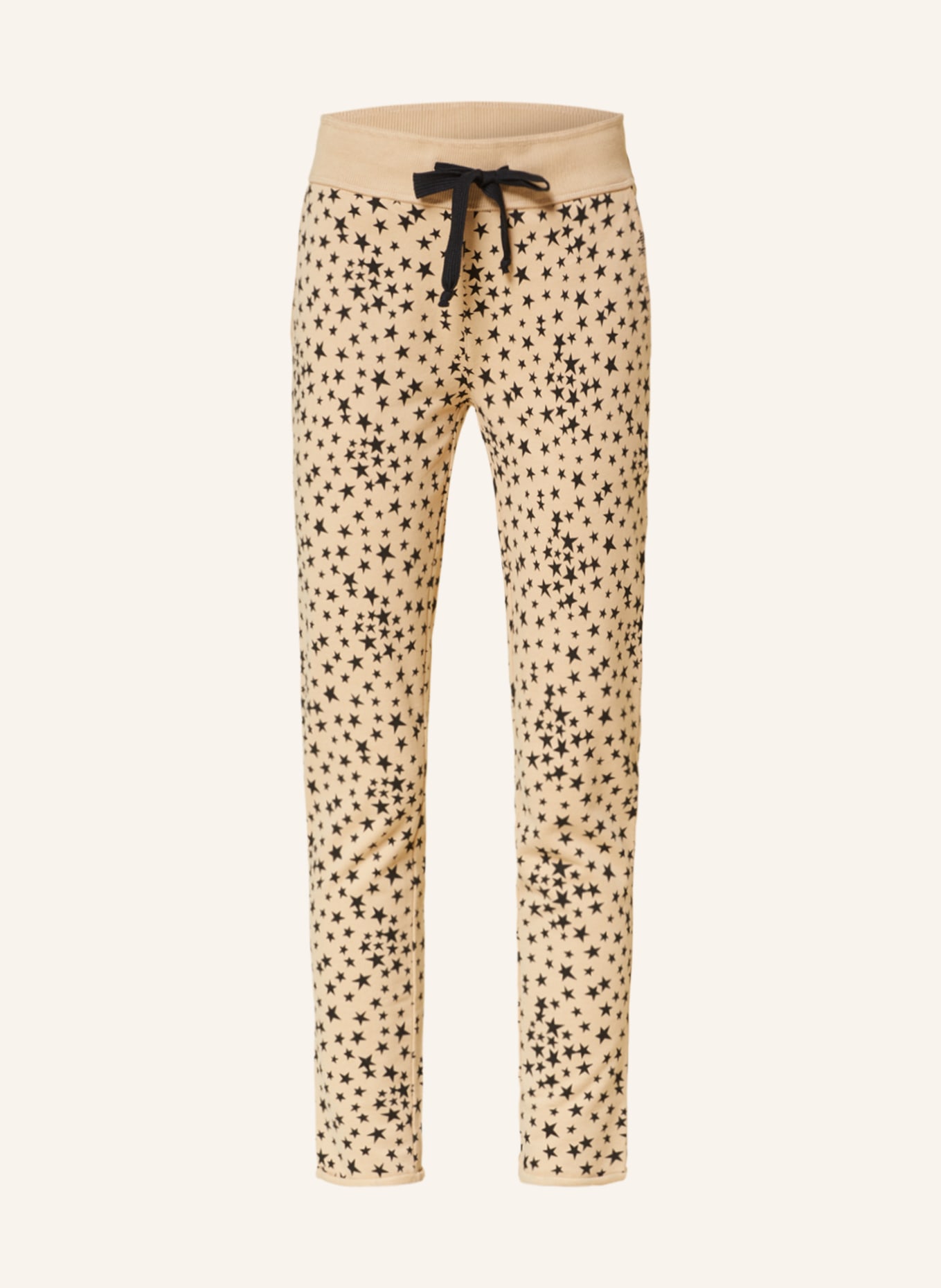 Juvia Sweatpants SMILLA, Color: BEIGE/ BLACK (Image 1)