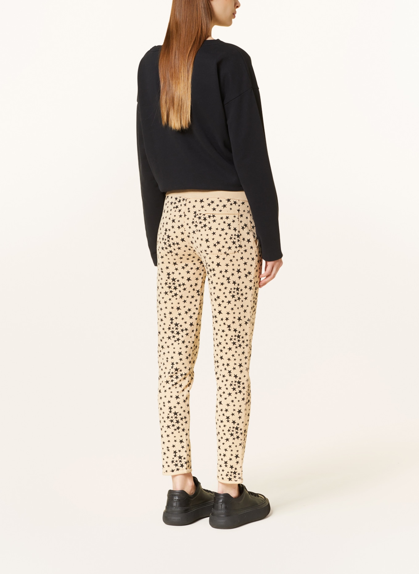 Juvia Sweatpants SMILLA, Color: BEIGE/ BLACK (Image 3)