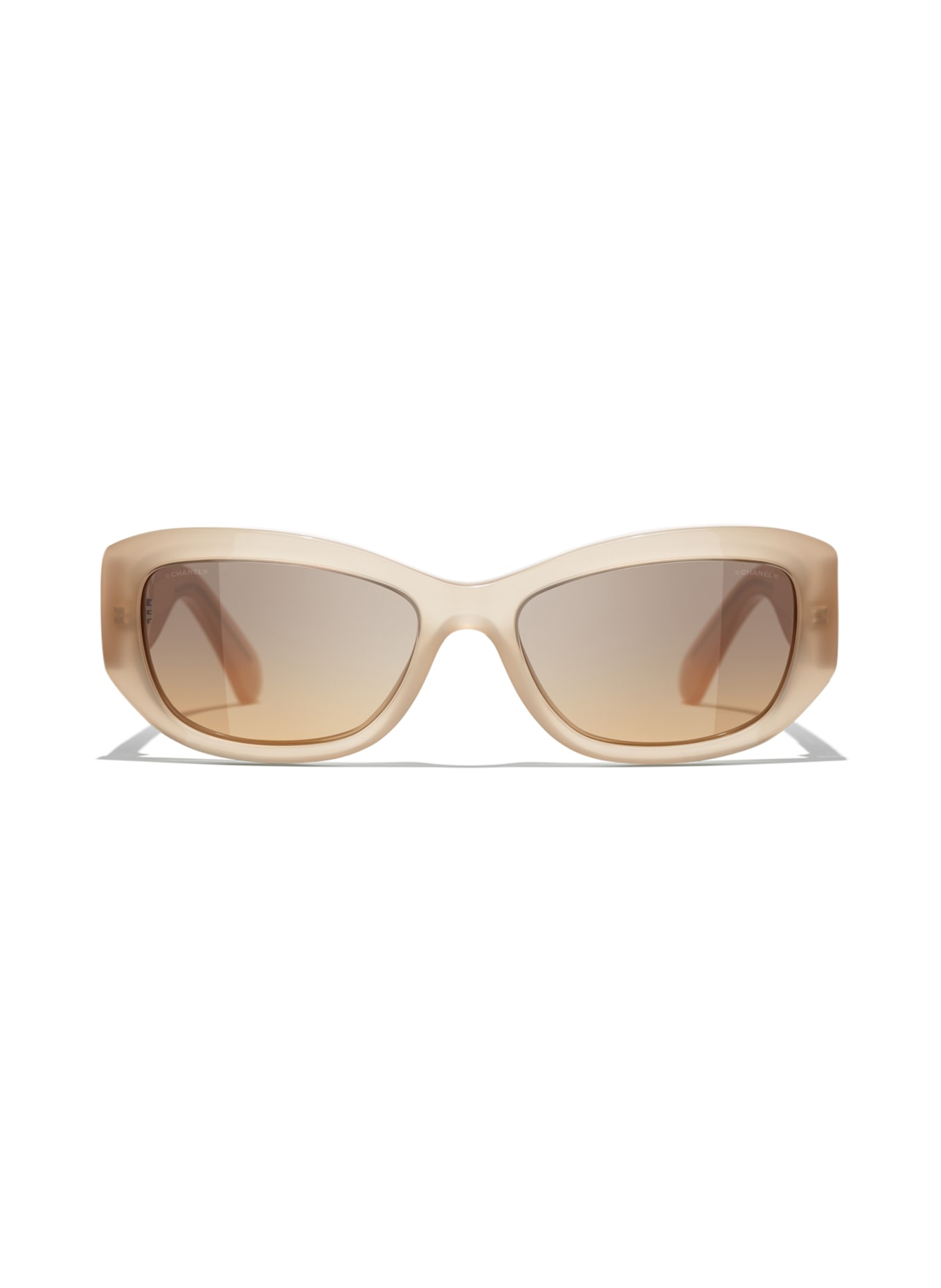 CHANEL Rectangular sunglasses, Color: 173111 - CREAM/GRAY GRADIENT (Image 2)