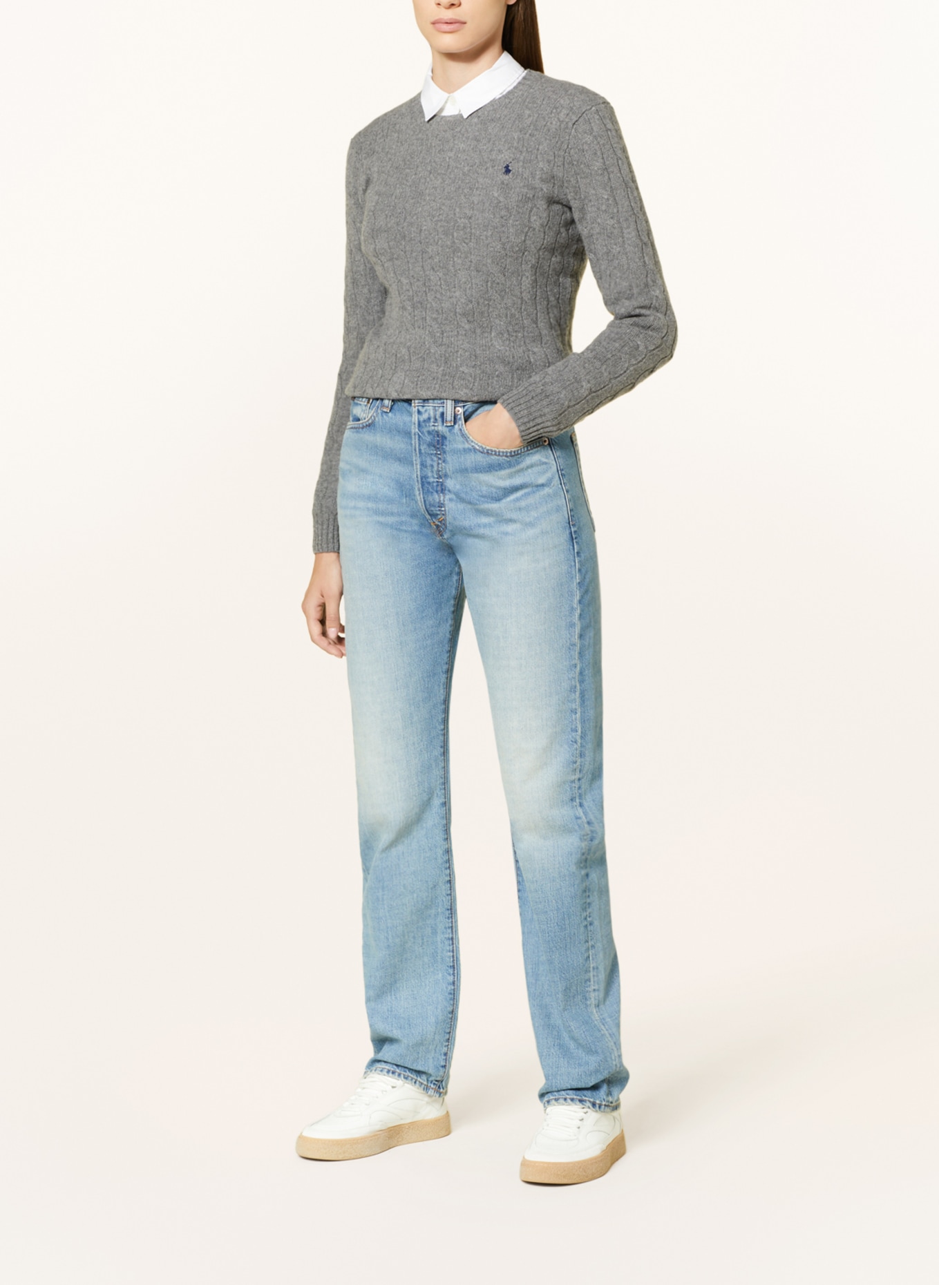 POLO RALPH LAUREN Straight jeans, Color: 001 ADRIATIC WASH (Image 2)