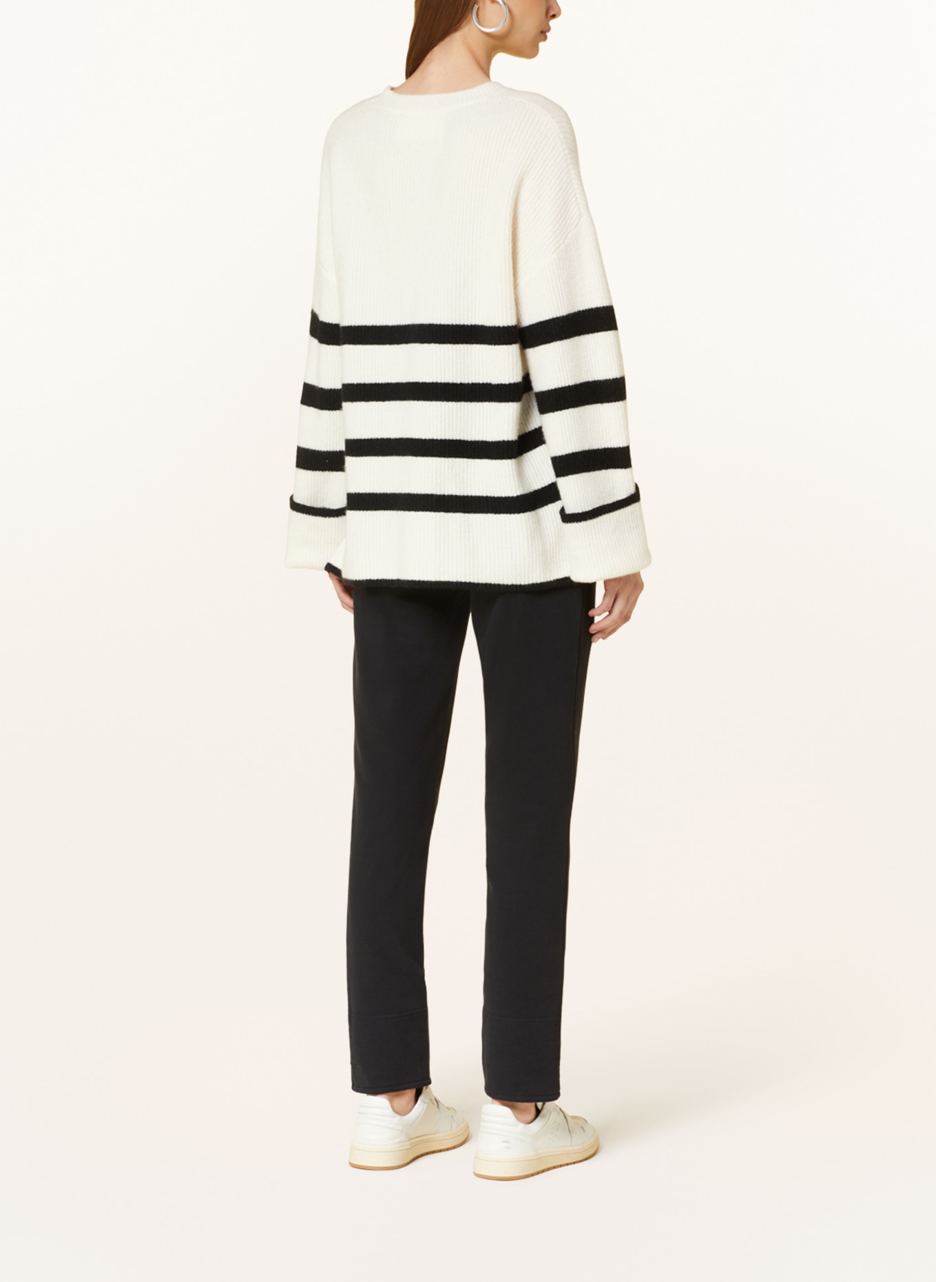Juvia Sweater SIRA, Color: WHITE/ BLACK (Image 3)