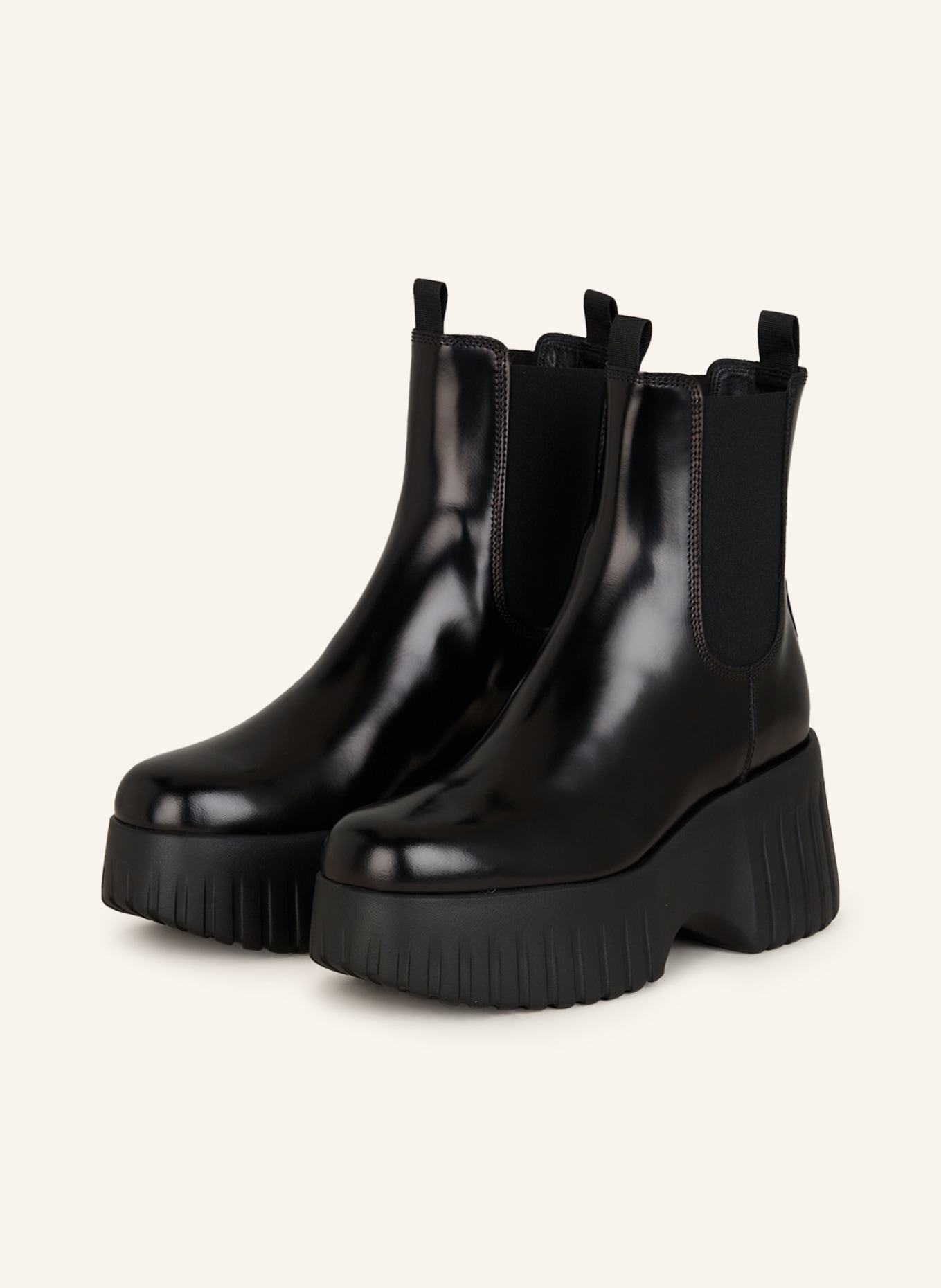 HOGAN Chelsea boots H651, Color: BLACK (Image 1)
