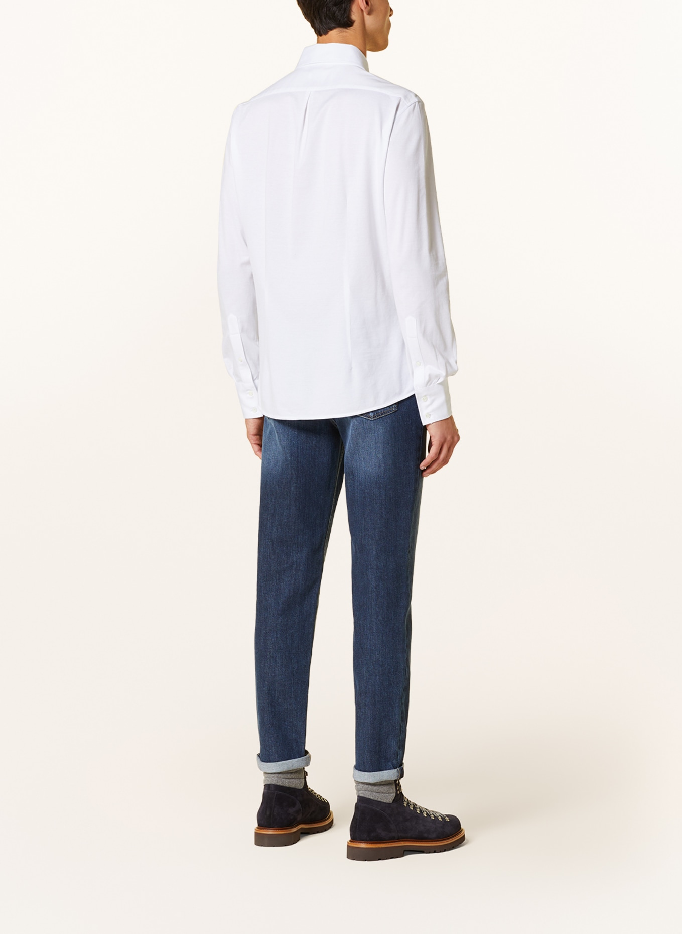 BRUNELLO CUCINELLI Shirt slim fit, Color: WHITE (Image 3)