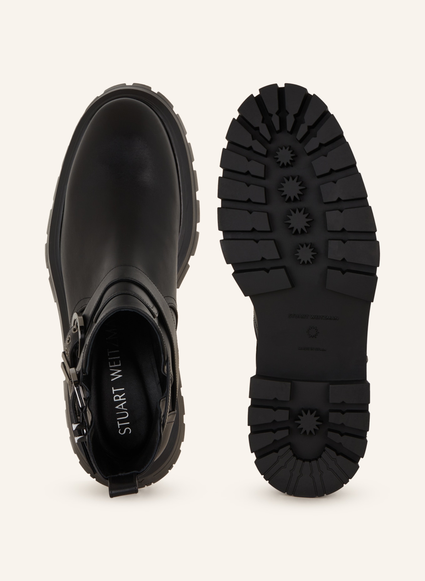 Stuart weitzman biker on sale boots