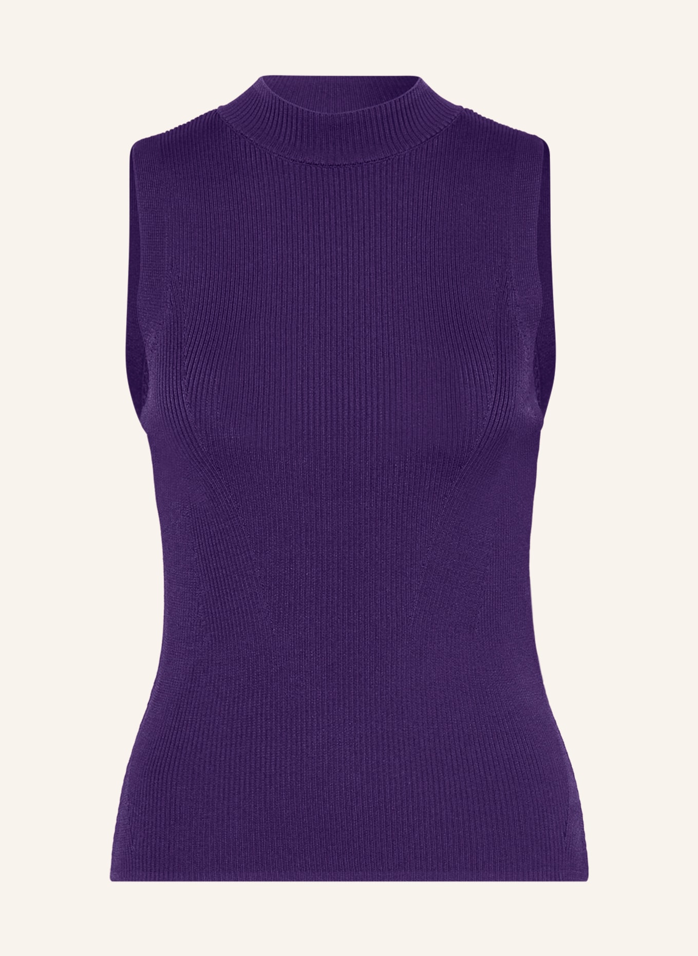comma Knit top, Color: PURPLE (Image 1)