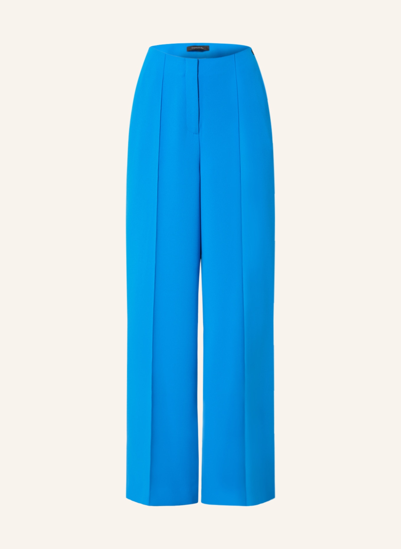 comma Wide leg trousers, Color: BLUE (Image 1)