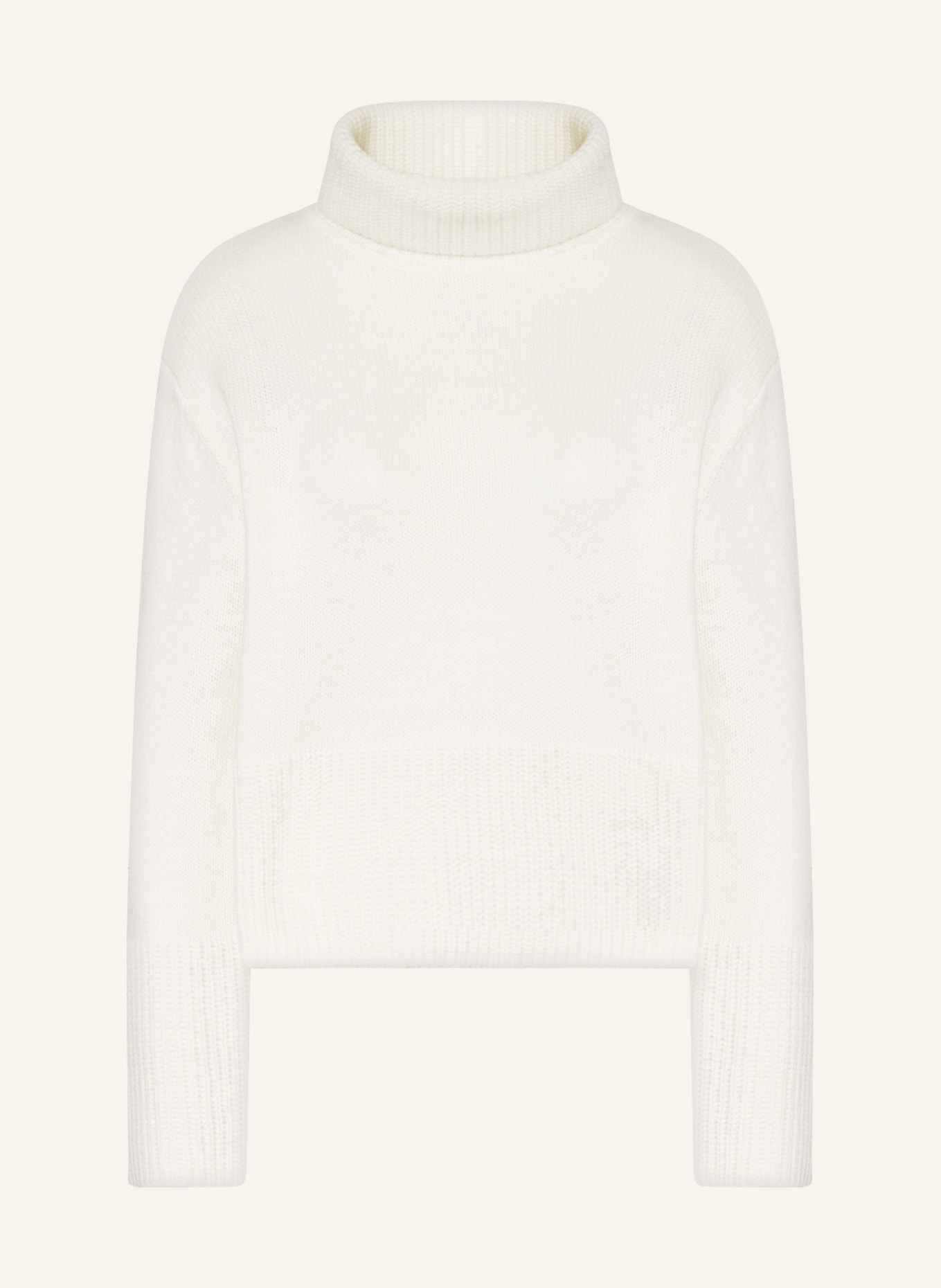 comma Turtleneck sweater, Color: ECRU (Image 1)