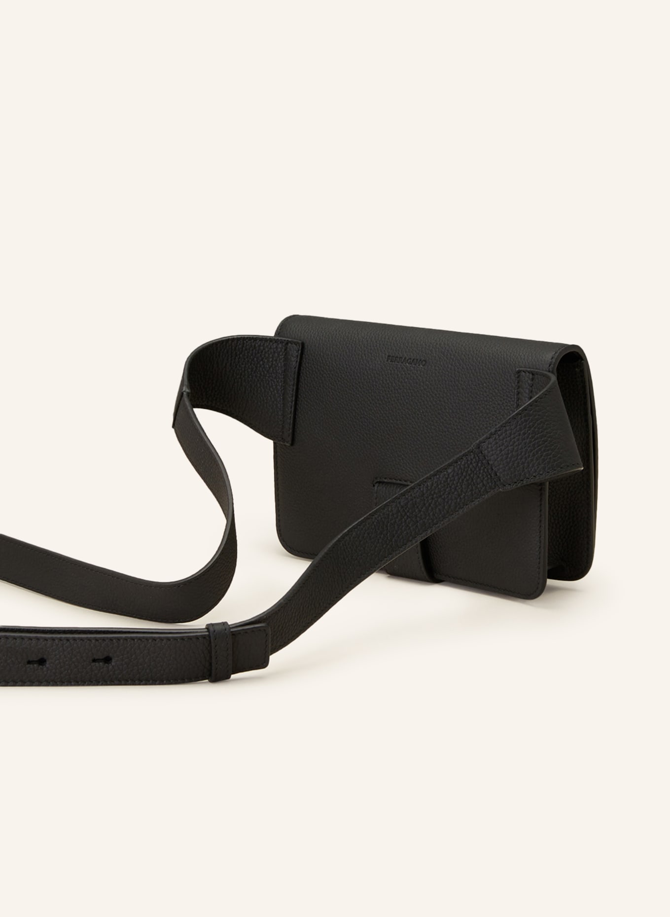 FERRAGAMO Waist bag in black