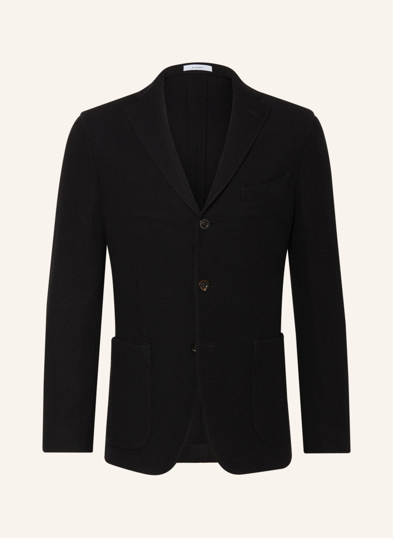 BOGLIOLI Knit blazer extra slim fit, Color: BLACK (Image 1)