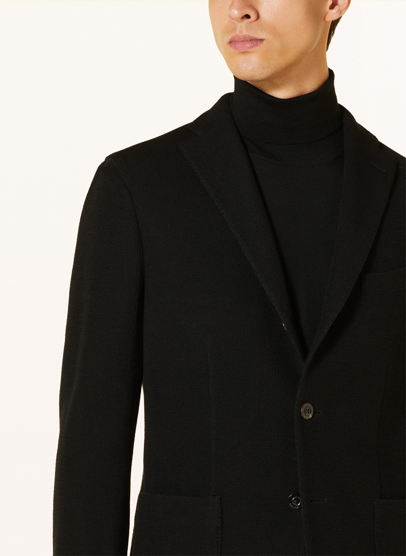 BOGLIOLI Knit blazer extra slim fit, Color: BLACK (Image 5)
