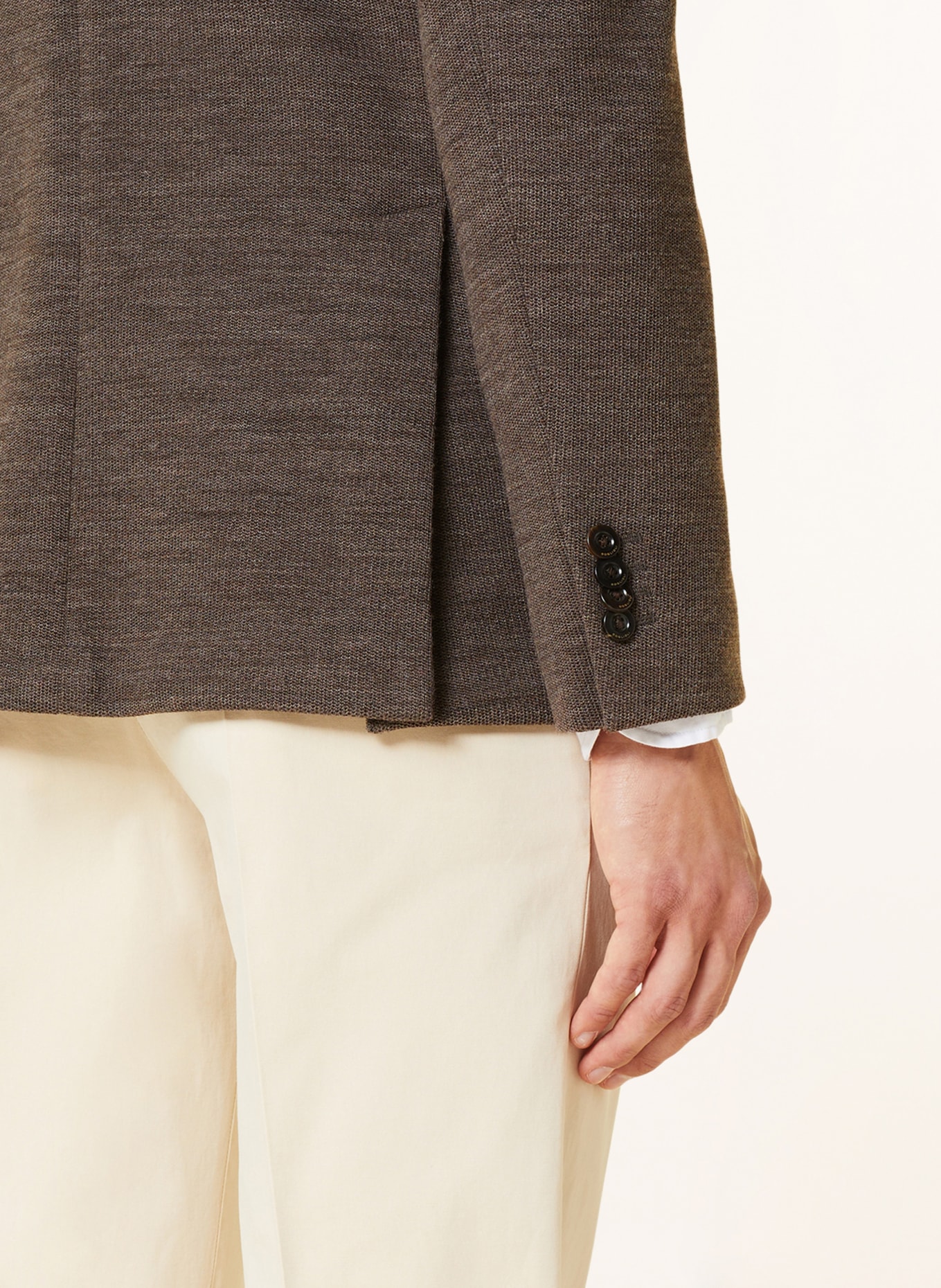 BOGLIOLI Knit blazer extra slim fit, Color: BROWN (Image 5)
