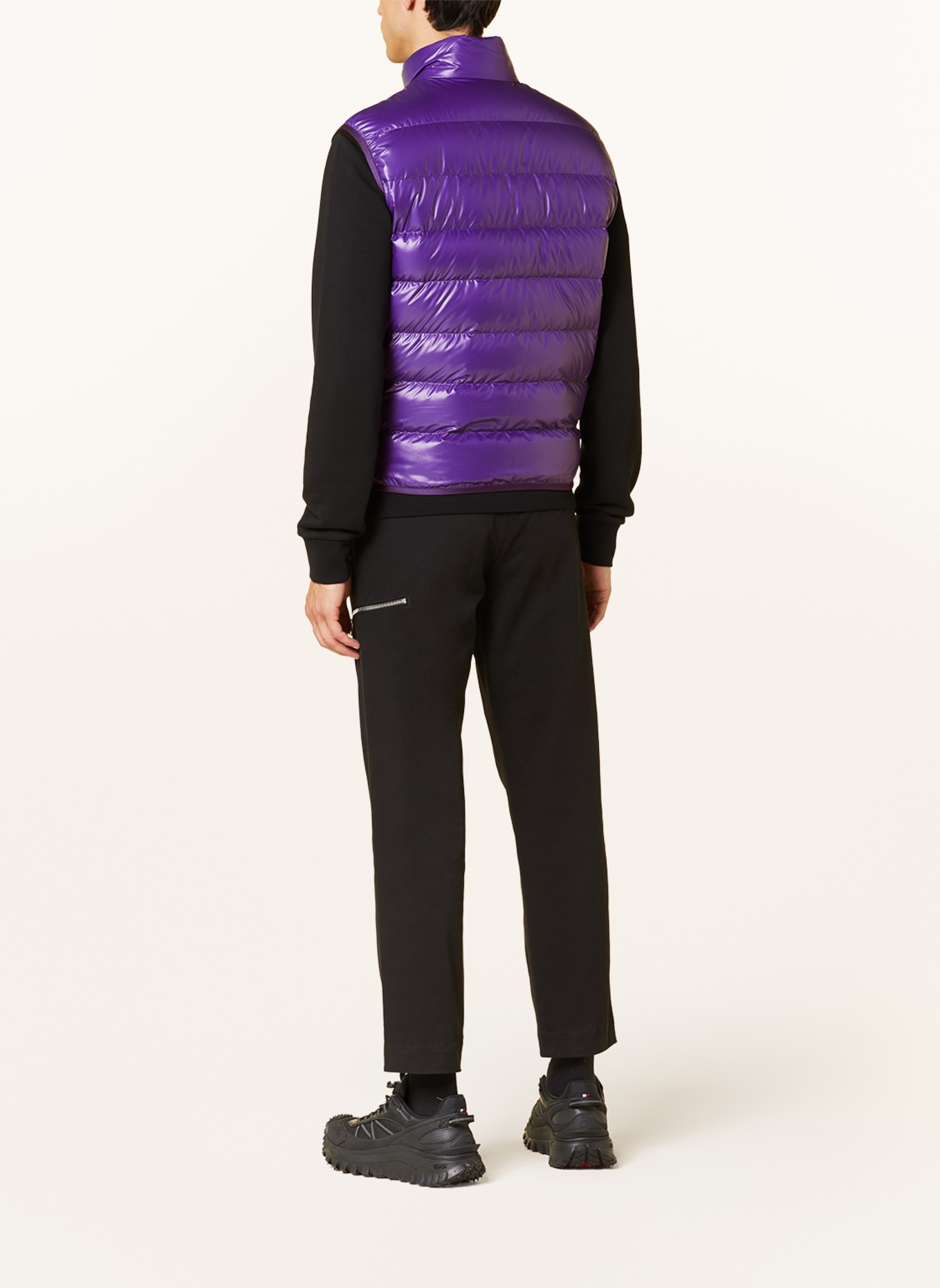 MONCLER Daunenweste AUBE: LILA