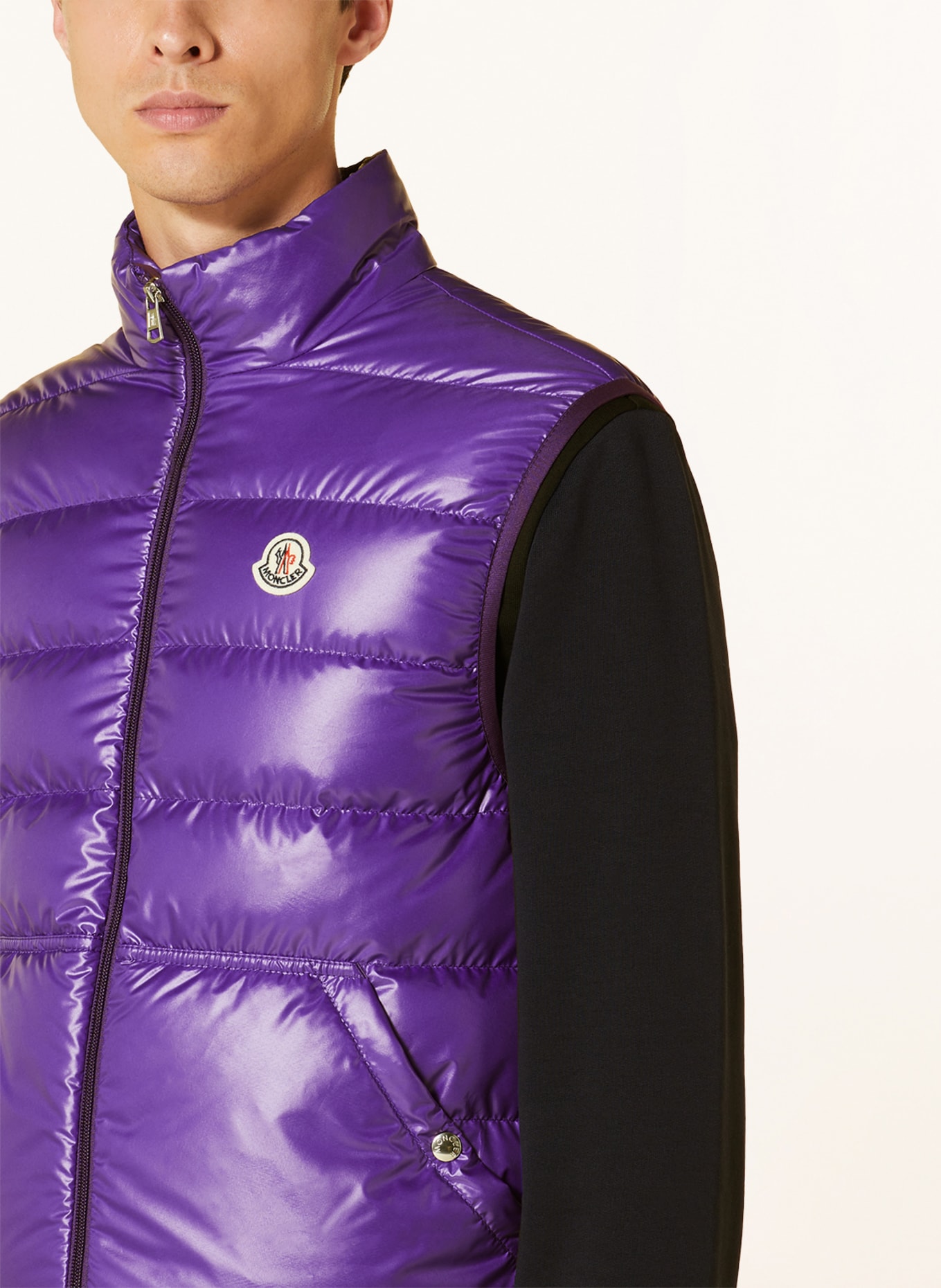MONCLER Daunenweste AUBE: LILA