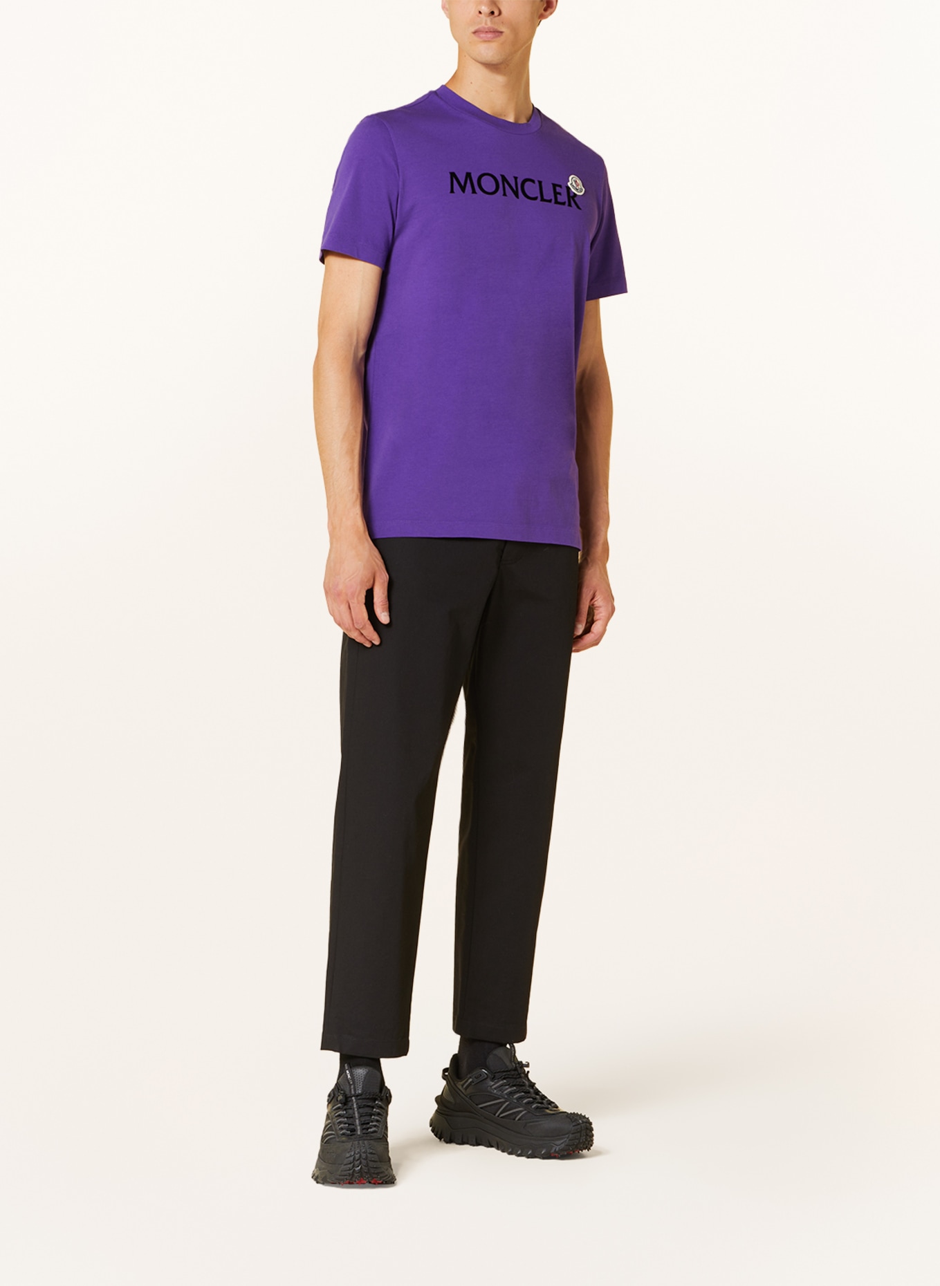 MONCLER T-shirt, Color: PURPLE (Image 2)