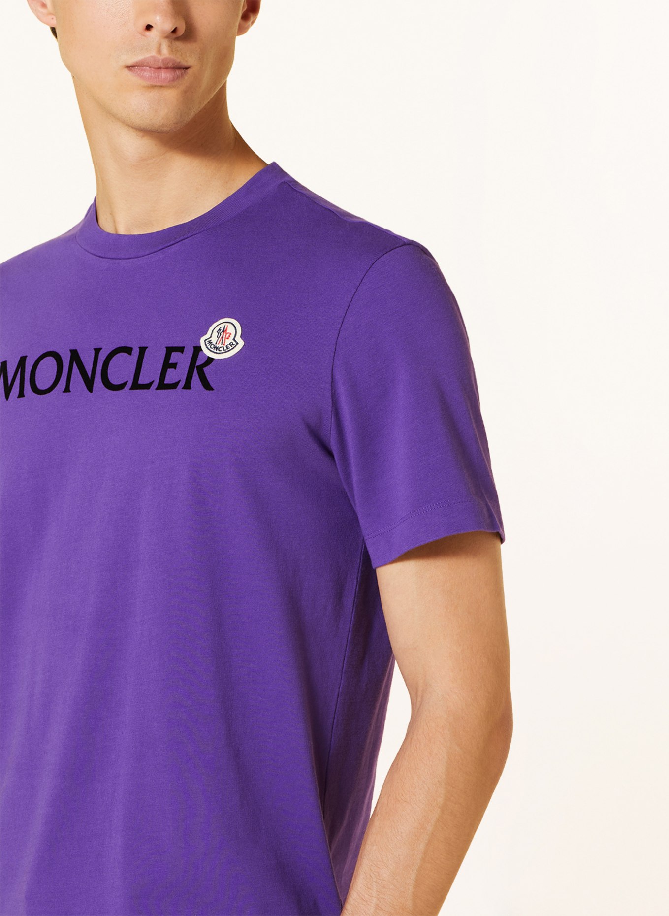 MONCLER T-shirt, Color: PURPLE (Image 4)