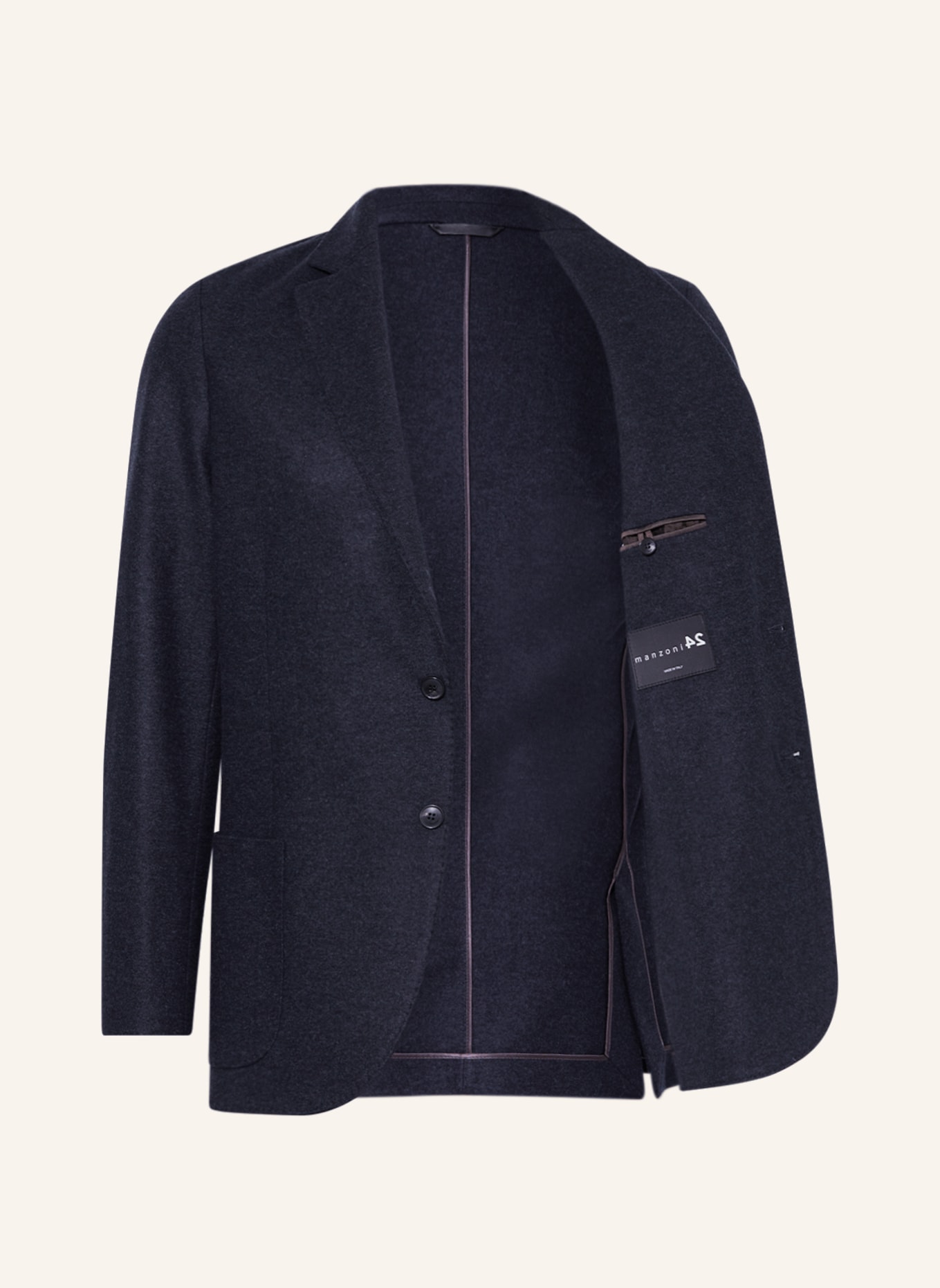 manzoni 24 Tailored jacket extra slim fit, Color: DARK BLUE (Image 4)