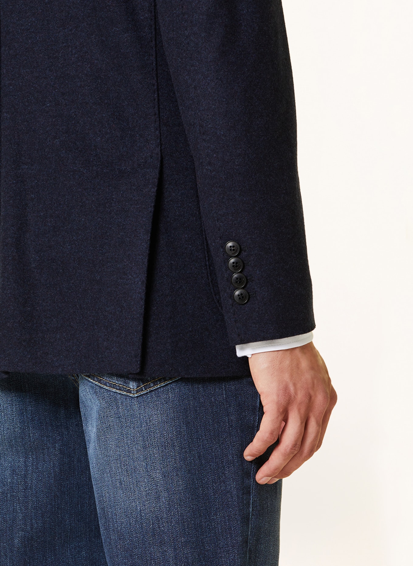 manzoni 24 Tailored jacket extra slim fit, Color: DARK BLUE (Image 7)