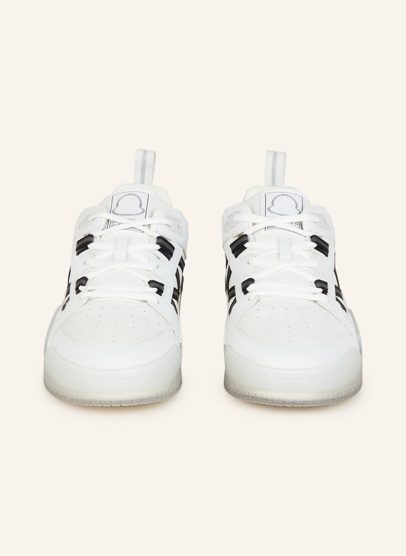 MONCLER Sneakers PIVOT, Color: WHITE/ BLACK (Image 3)