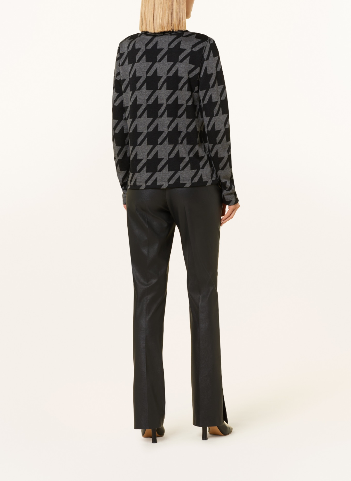 lilienfels Turtleneck sweater, Color: BLACK/ GRAY (Image 3)