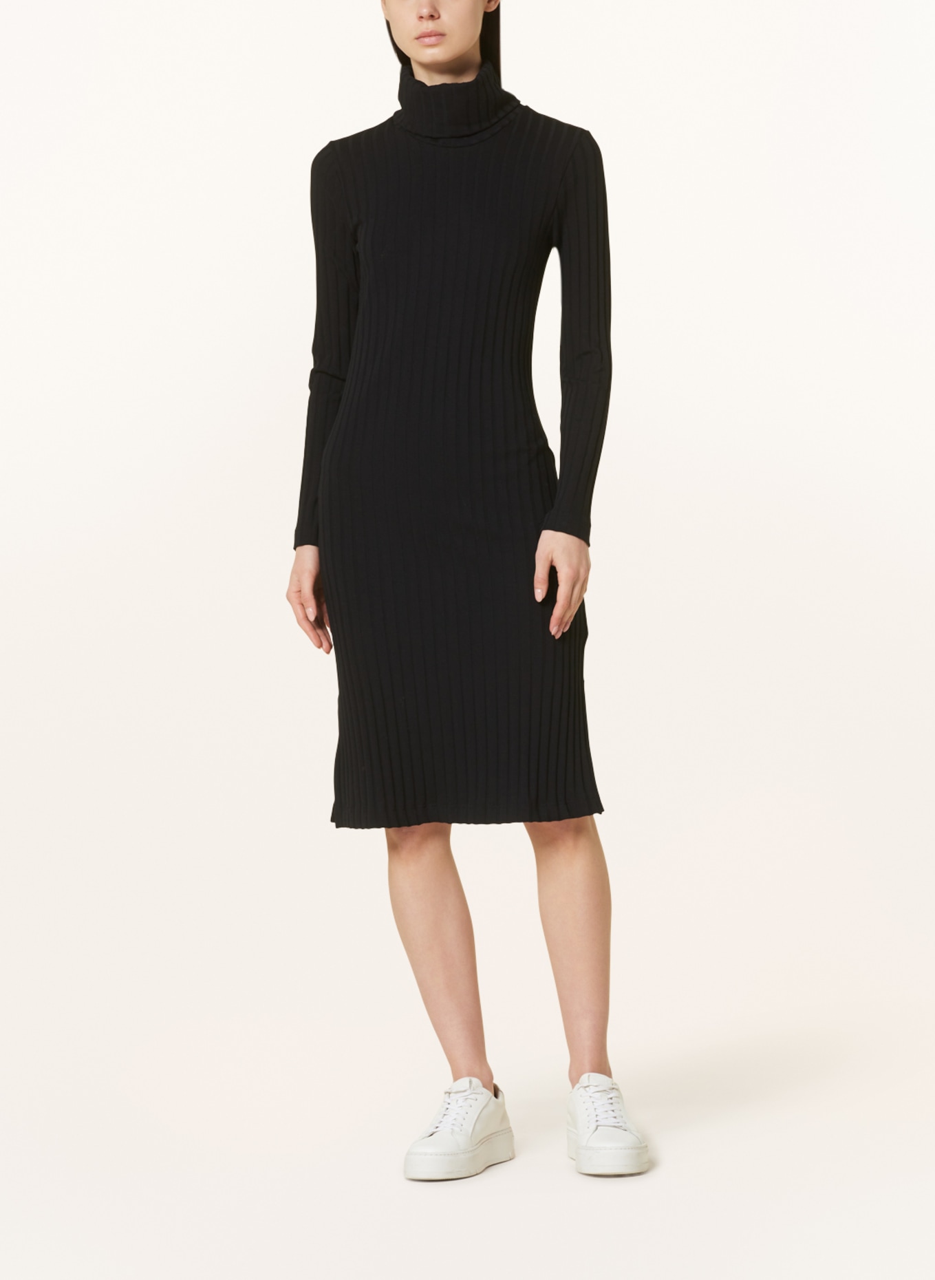 lilienfels Jersey dress, Color: BLACK (Image 2)