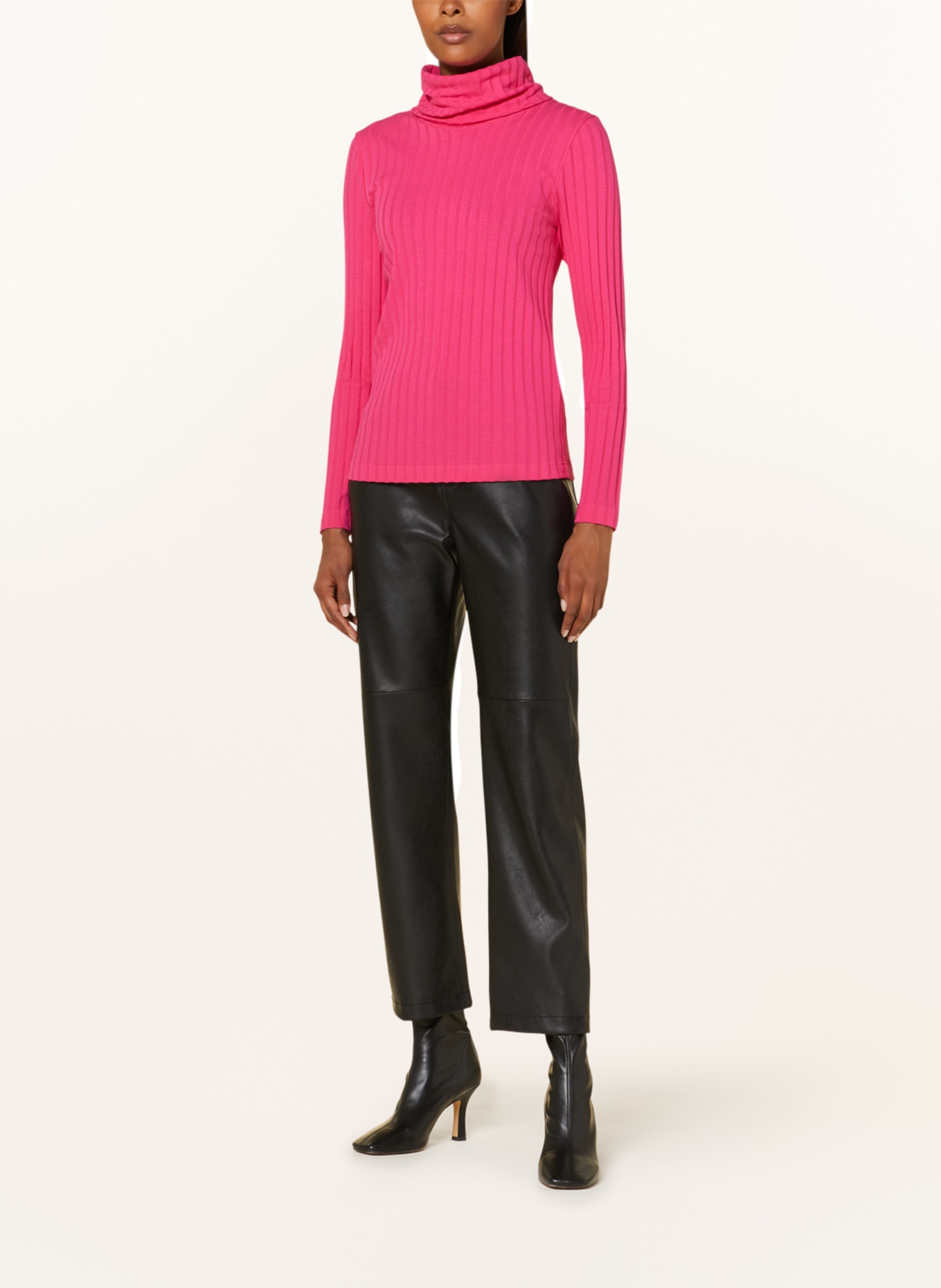 lilienfels Turtleneck shirt, Color: PINK (Image 2)