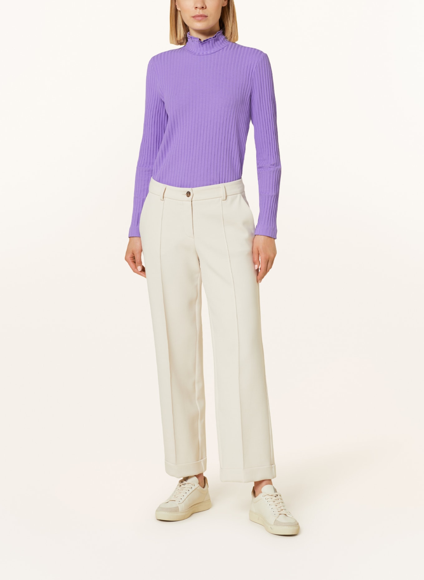lilienfels Long sleeve shirt, Color: LIGHT PURPLE (Image 2)